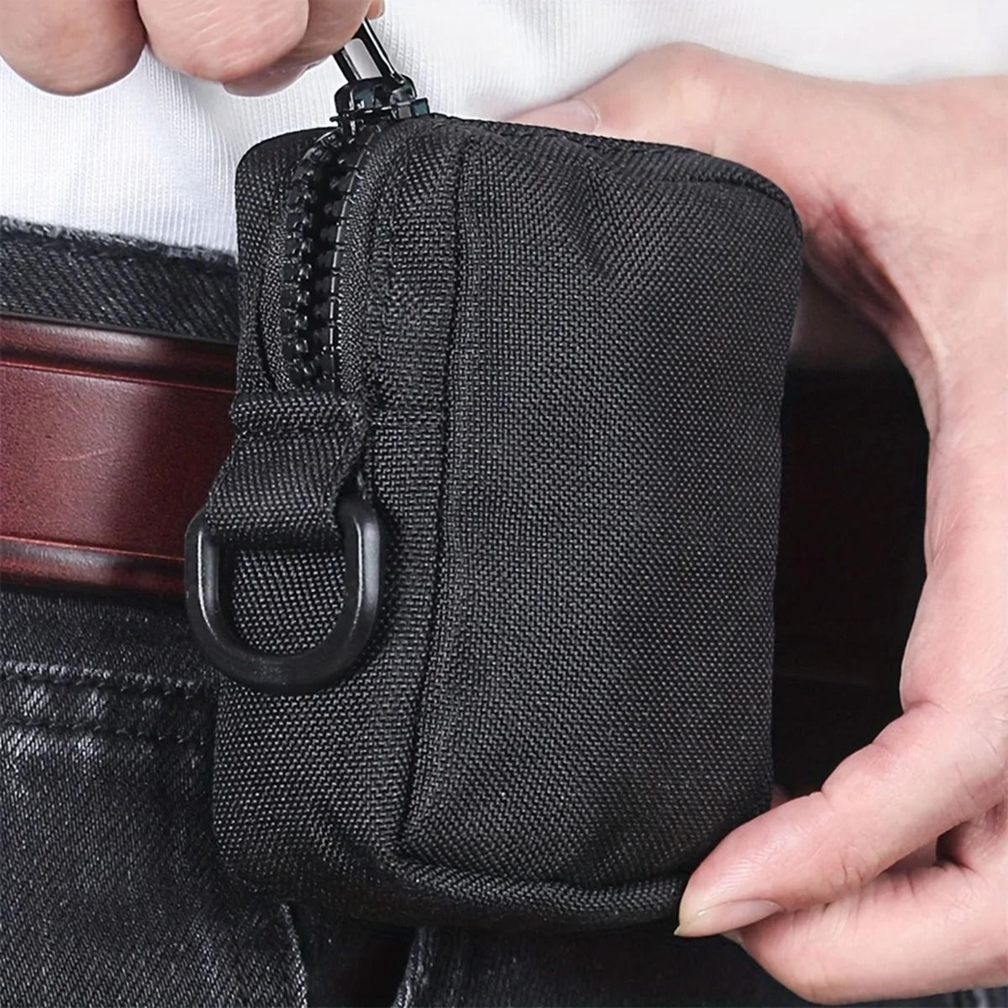 Compact Tactical EDC Belt Pouch For Cards Coins And Keys 6