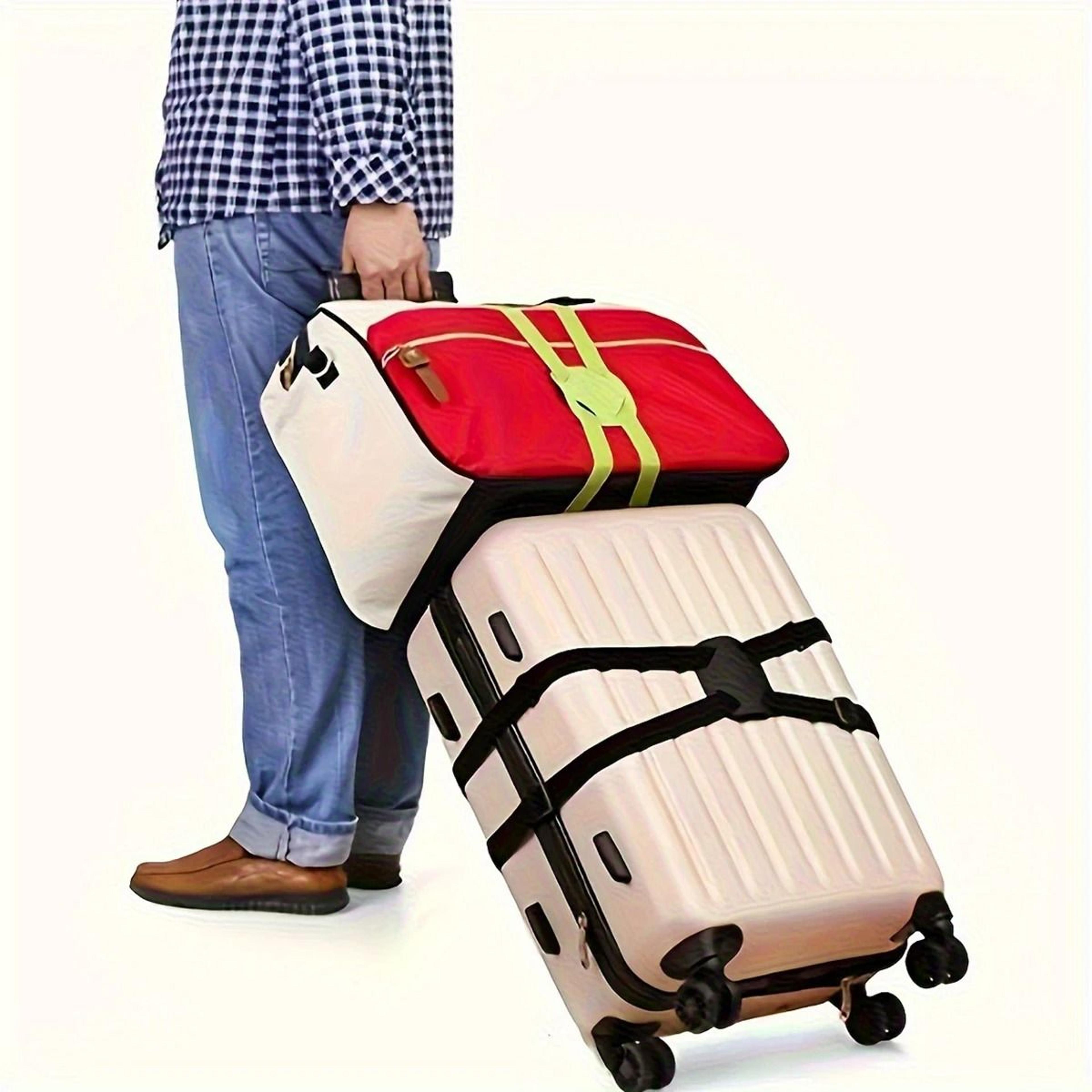 Adjustable Cross Luggage Strap With Quick Release Buckle For Travel 3