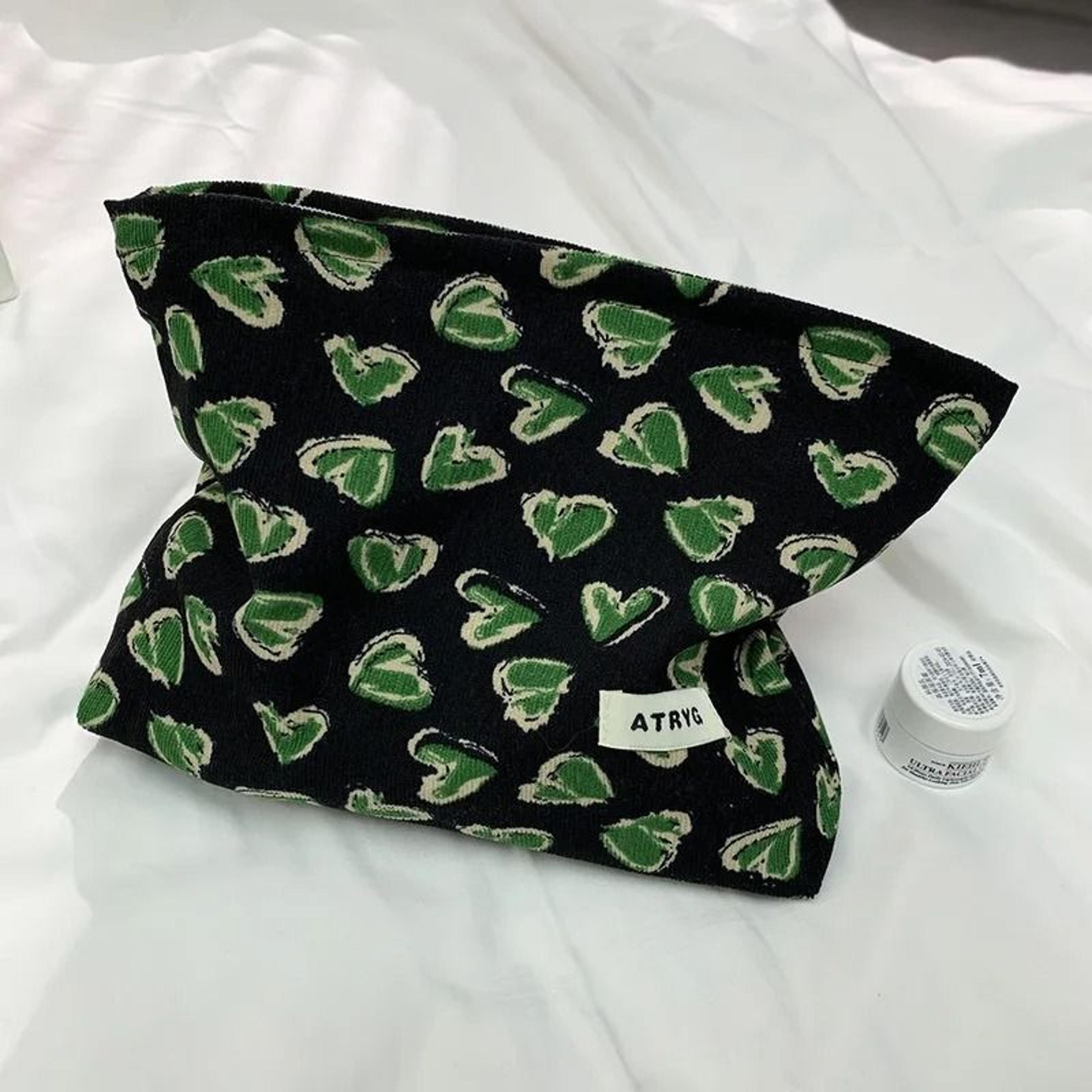 Large Capacity Floral Leaf Travel Makeup Organizer Bag 6