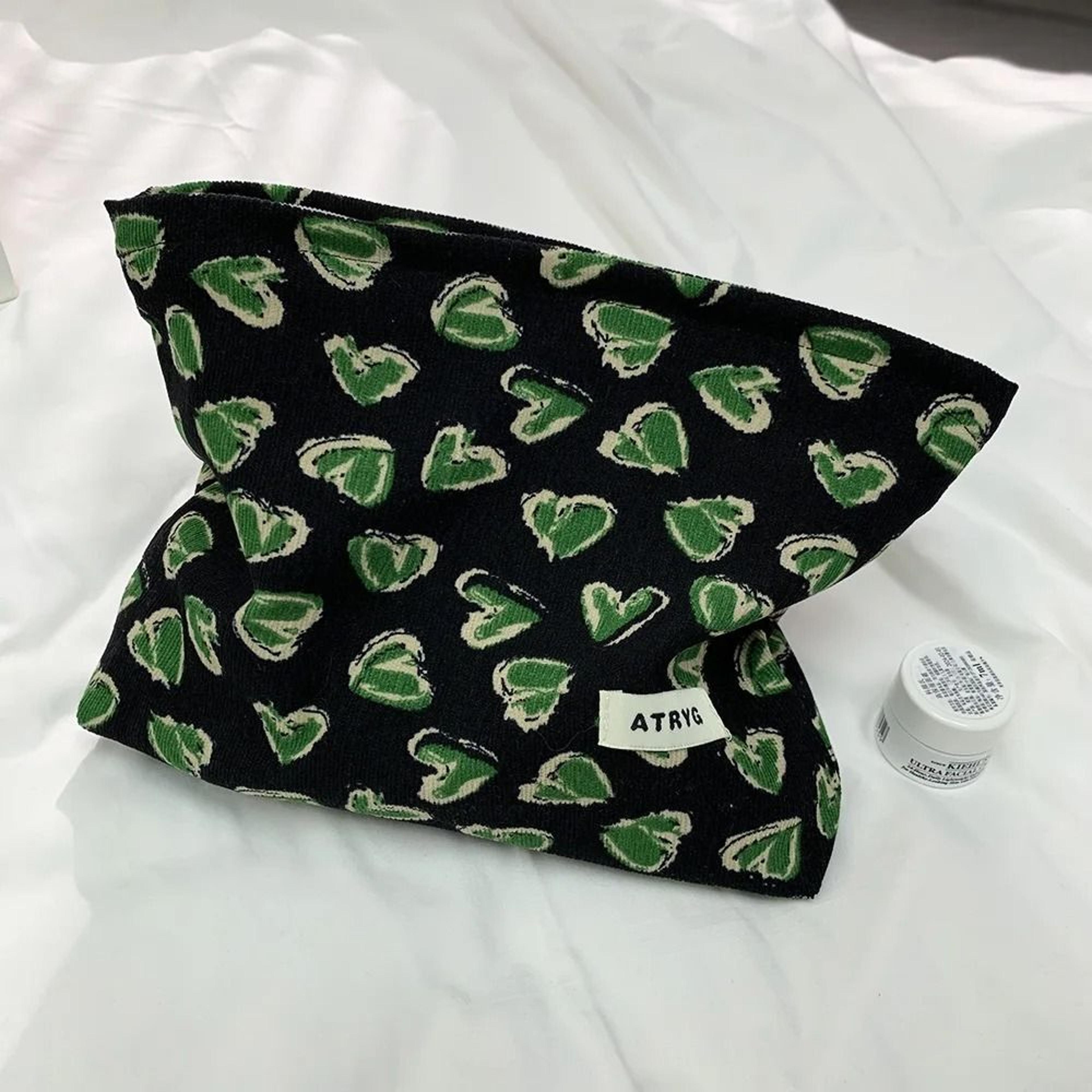 Large Capacity Floral Leaf Travel Makeup Organizer Bag 2