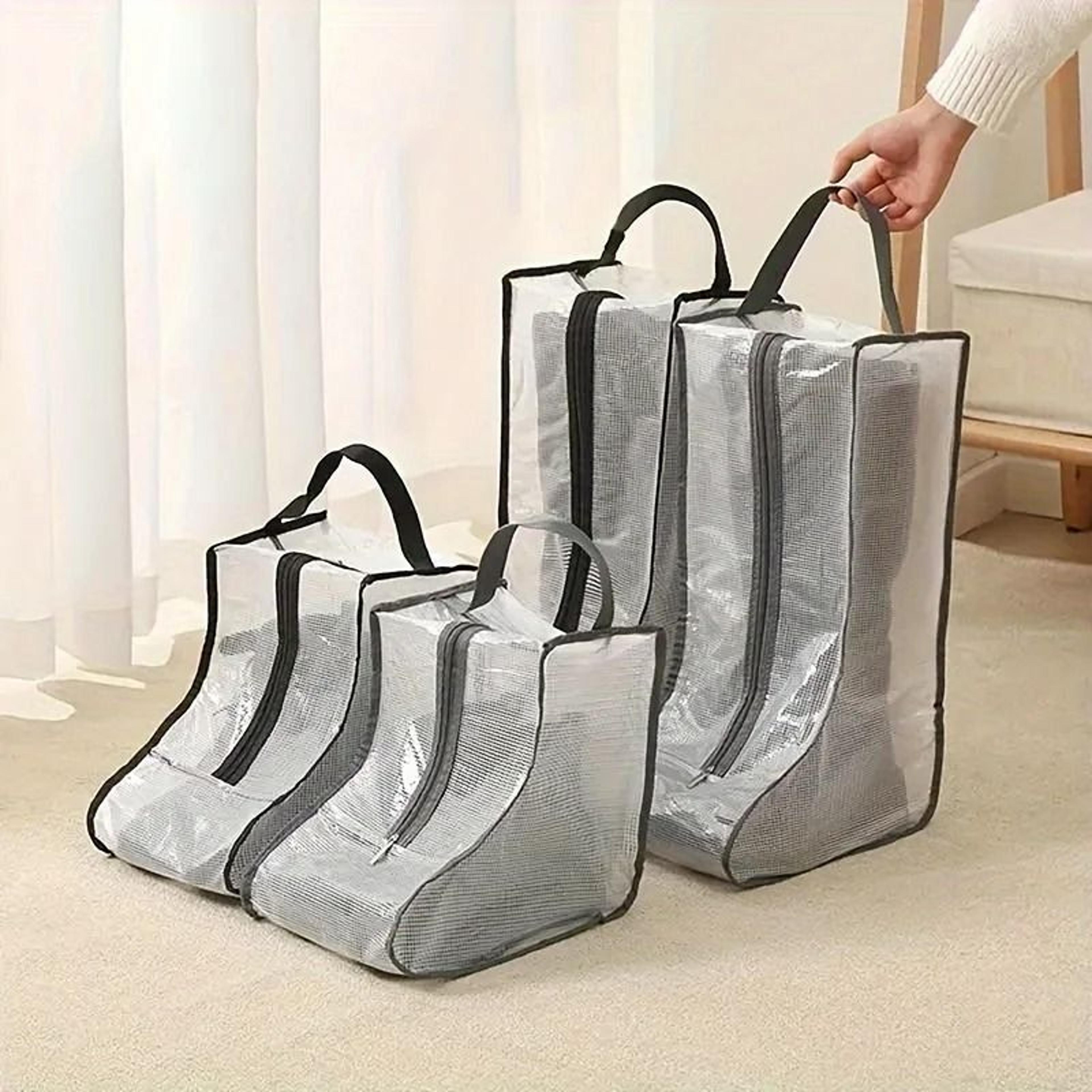 Waterproof Dustproof Boot Storage Bag Portable Travel Shoe Organizer And Protective Holder 6