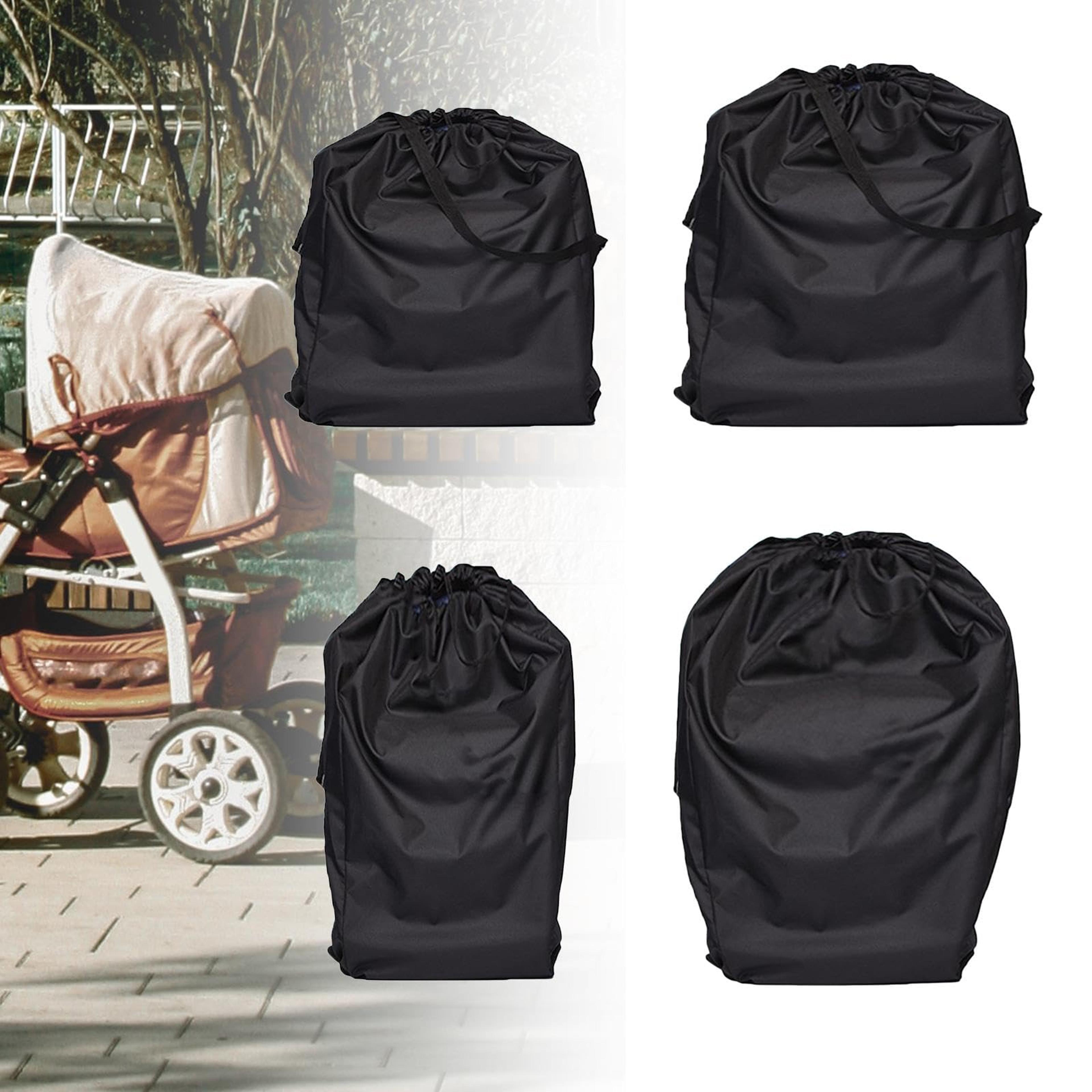 Extra Large Baby Stroller Storage Bag Durable Nylon Organizer For Family Travel 4
