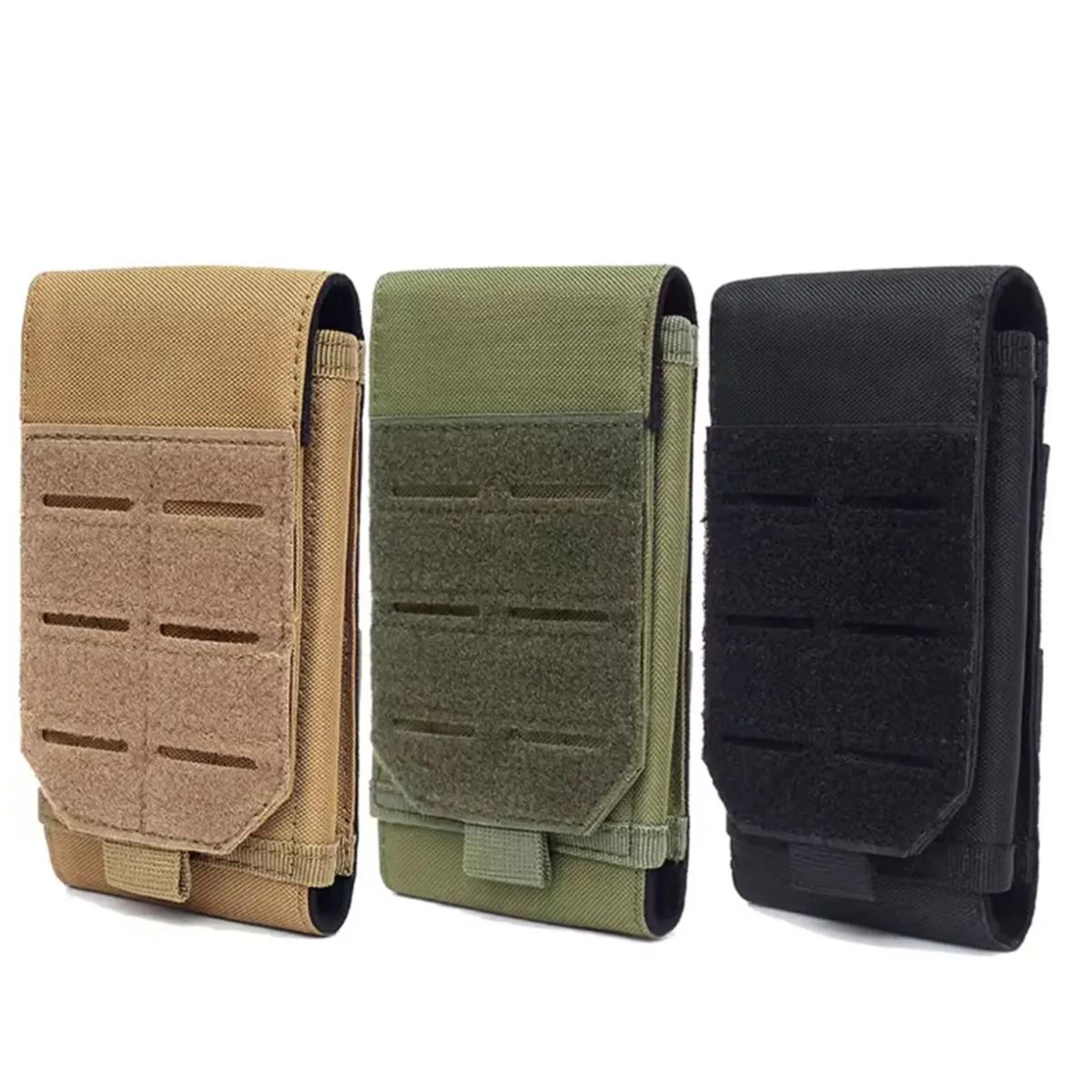 laser cut molle tactical phone pouch edc belt holder