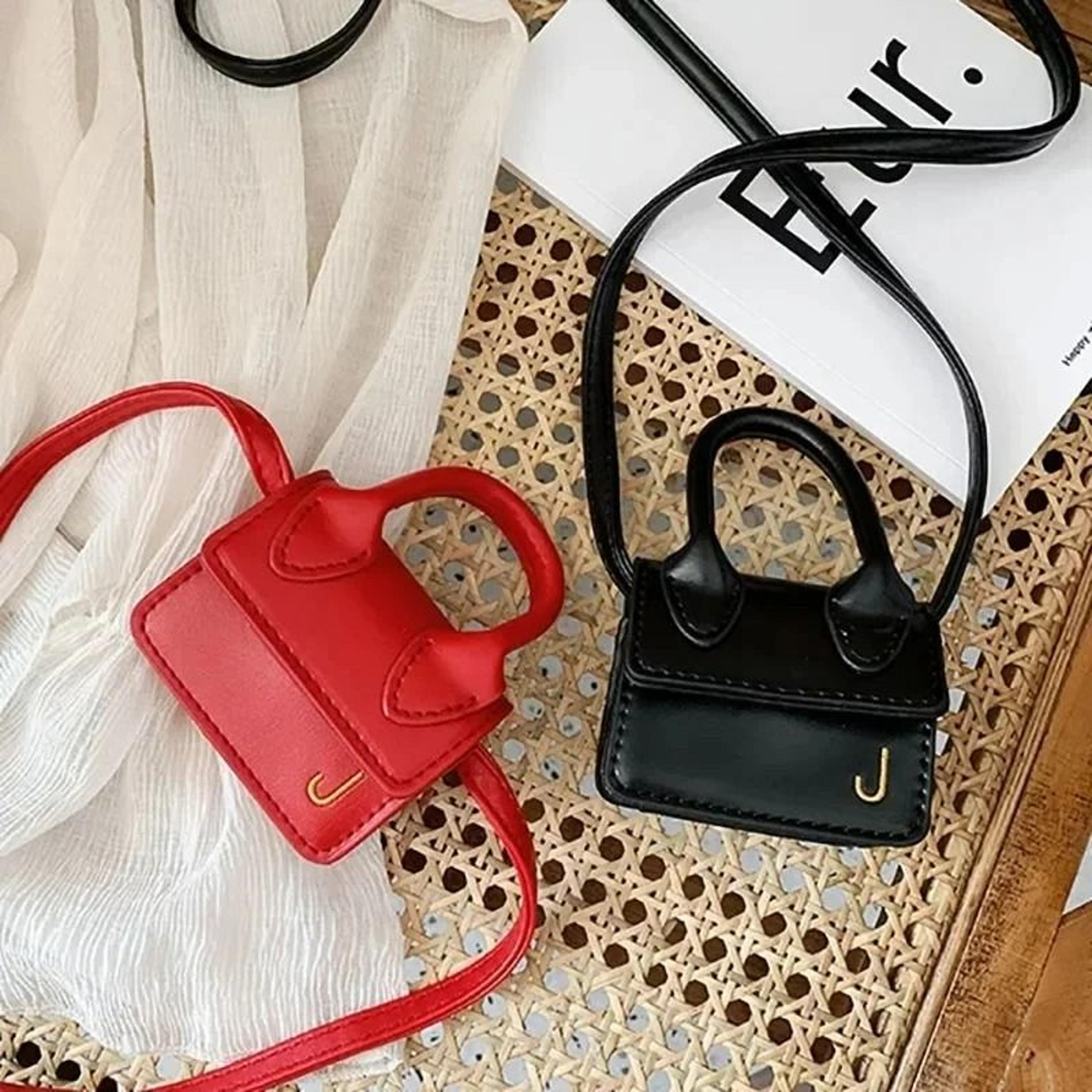 kids mini pu leather crossbody bag and coin purse