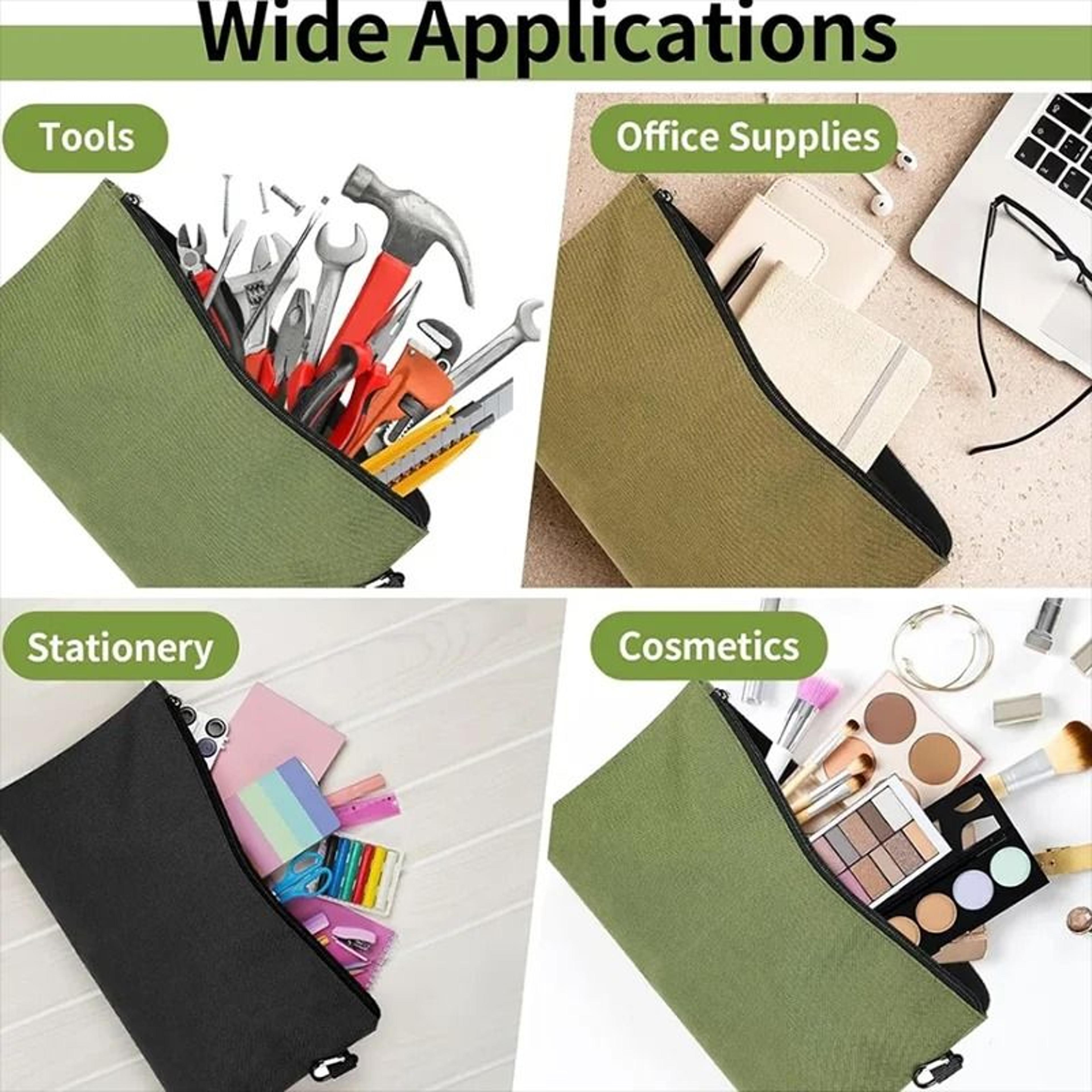 Waterproof Zipper Tool Pouch And Portable Organizer Bag 7