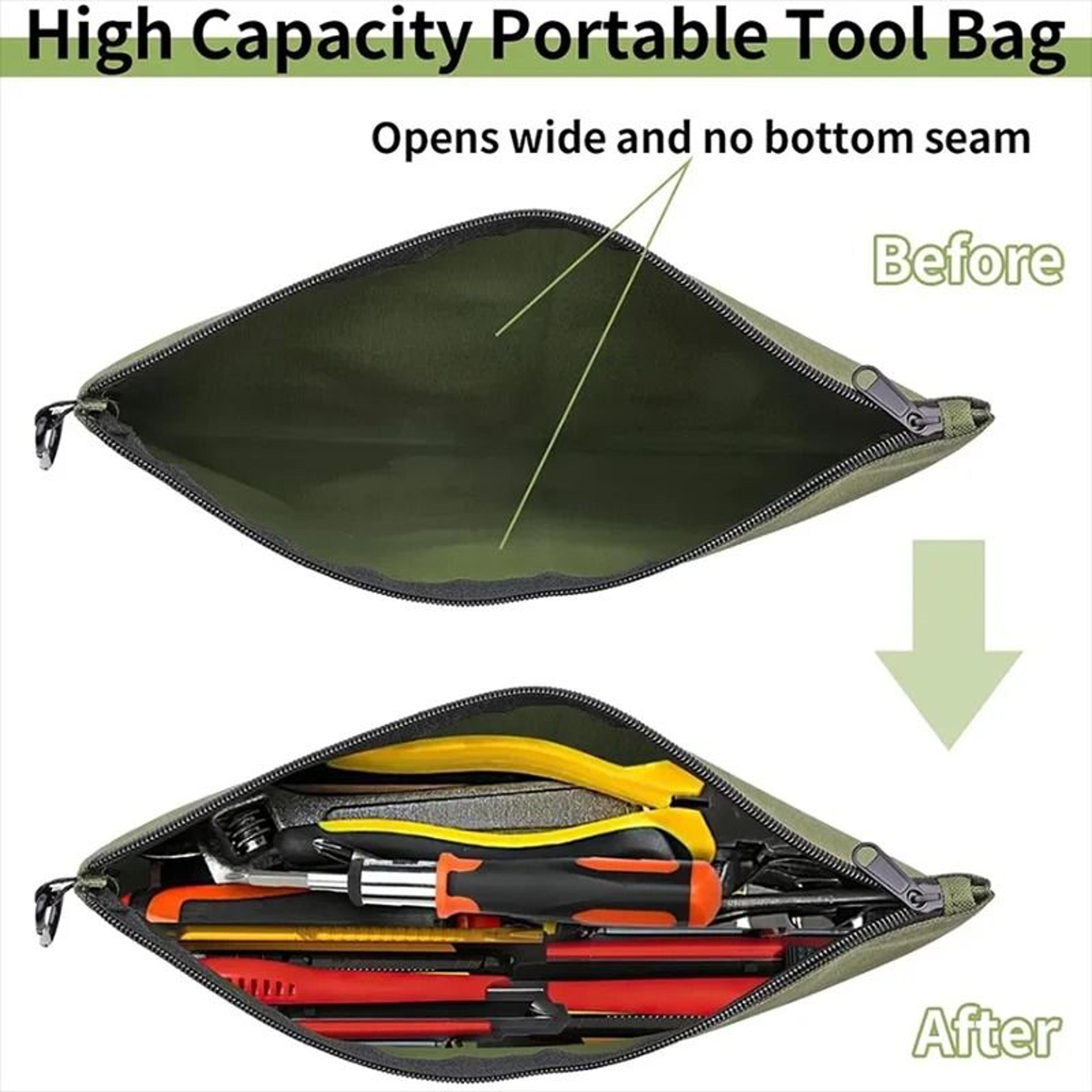 Waterproof Zipper Tool Pouch And Portable Organizer Bag 8