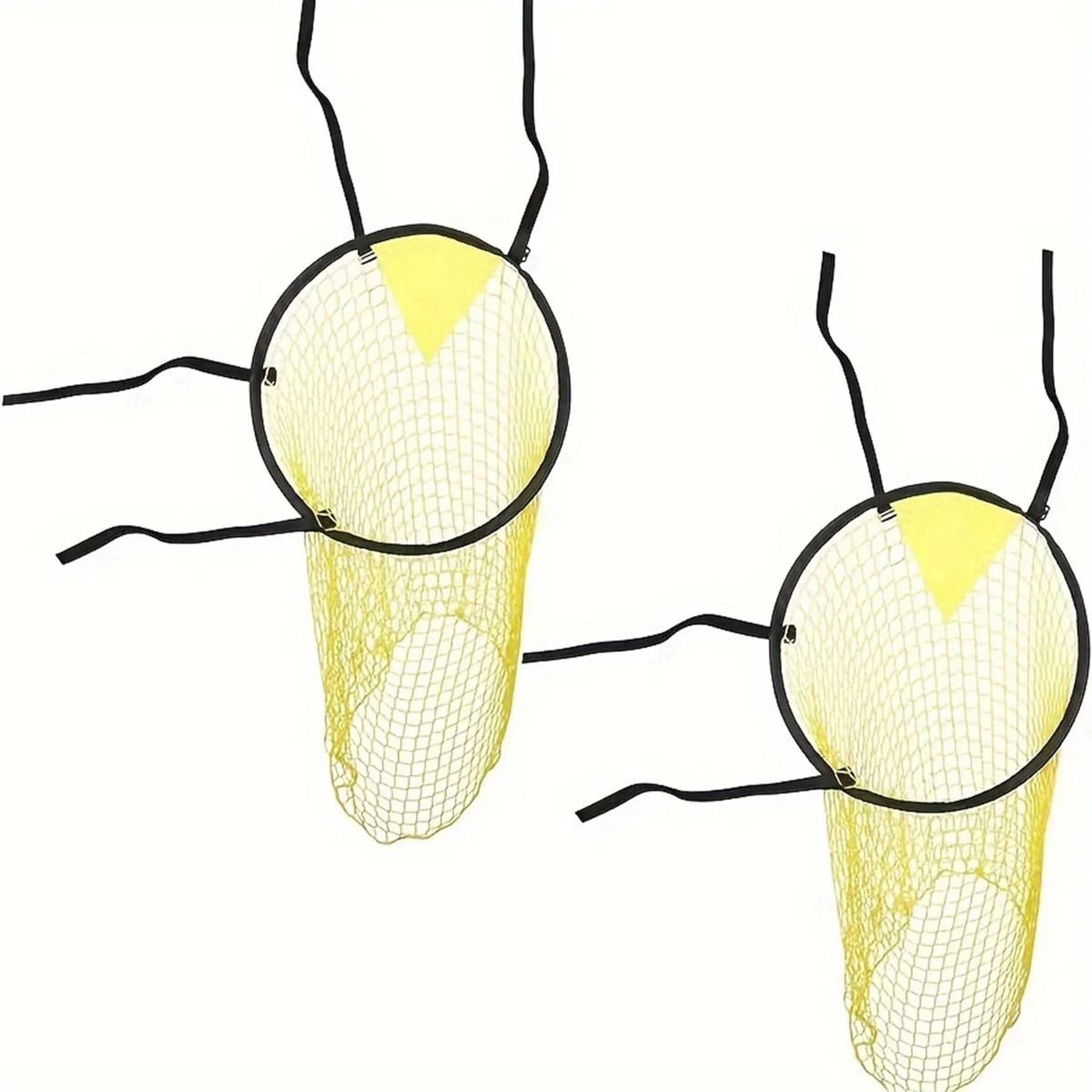 Yellow Soccer Goal Shooting Target Net For Accuracy Training 3