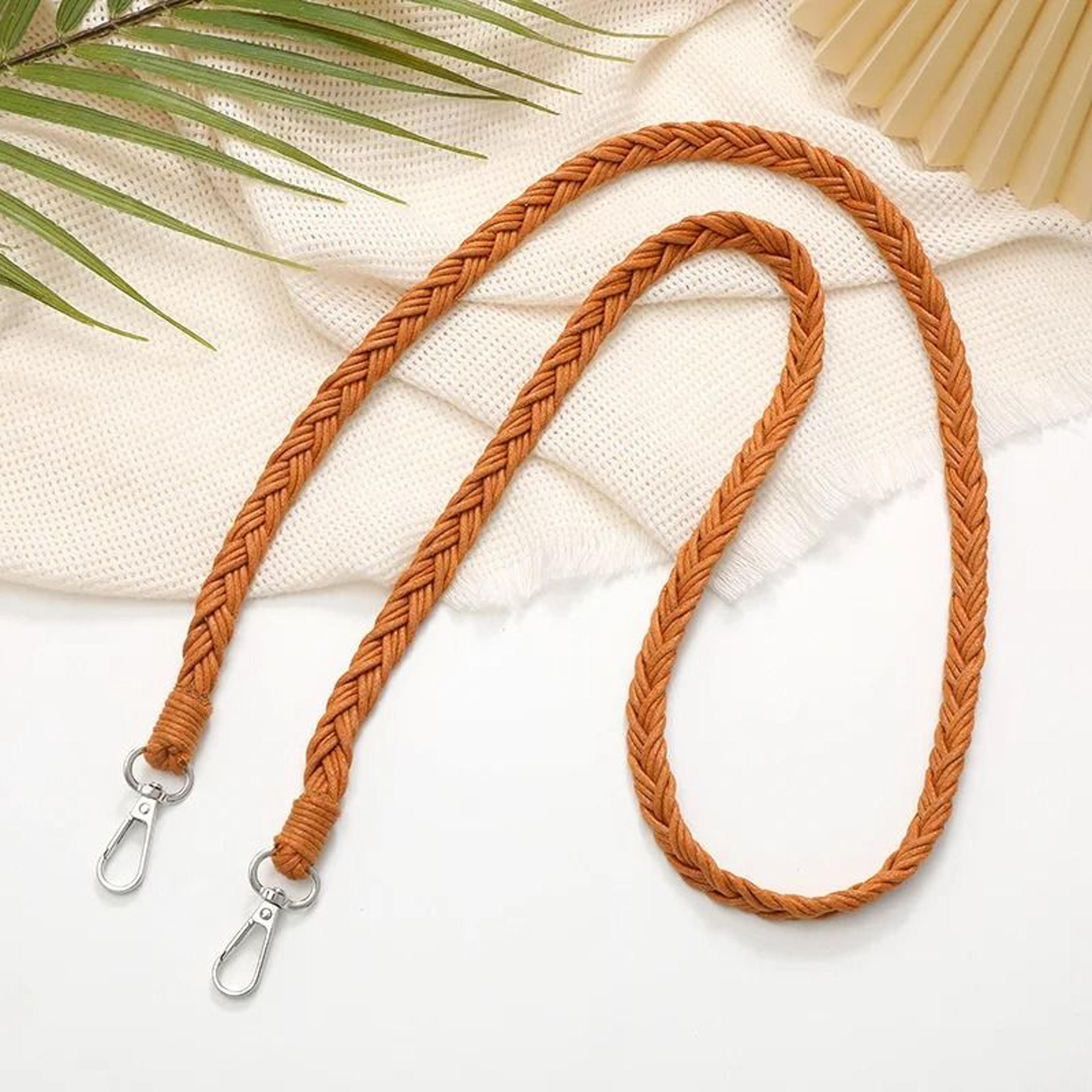 Handwoven Braided Crossbody Replacement Bag And Phone Strap 7