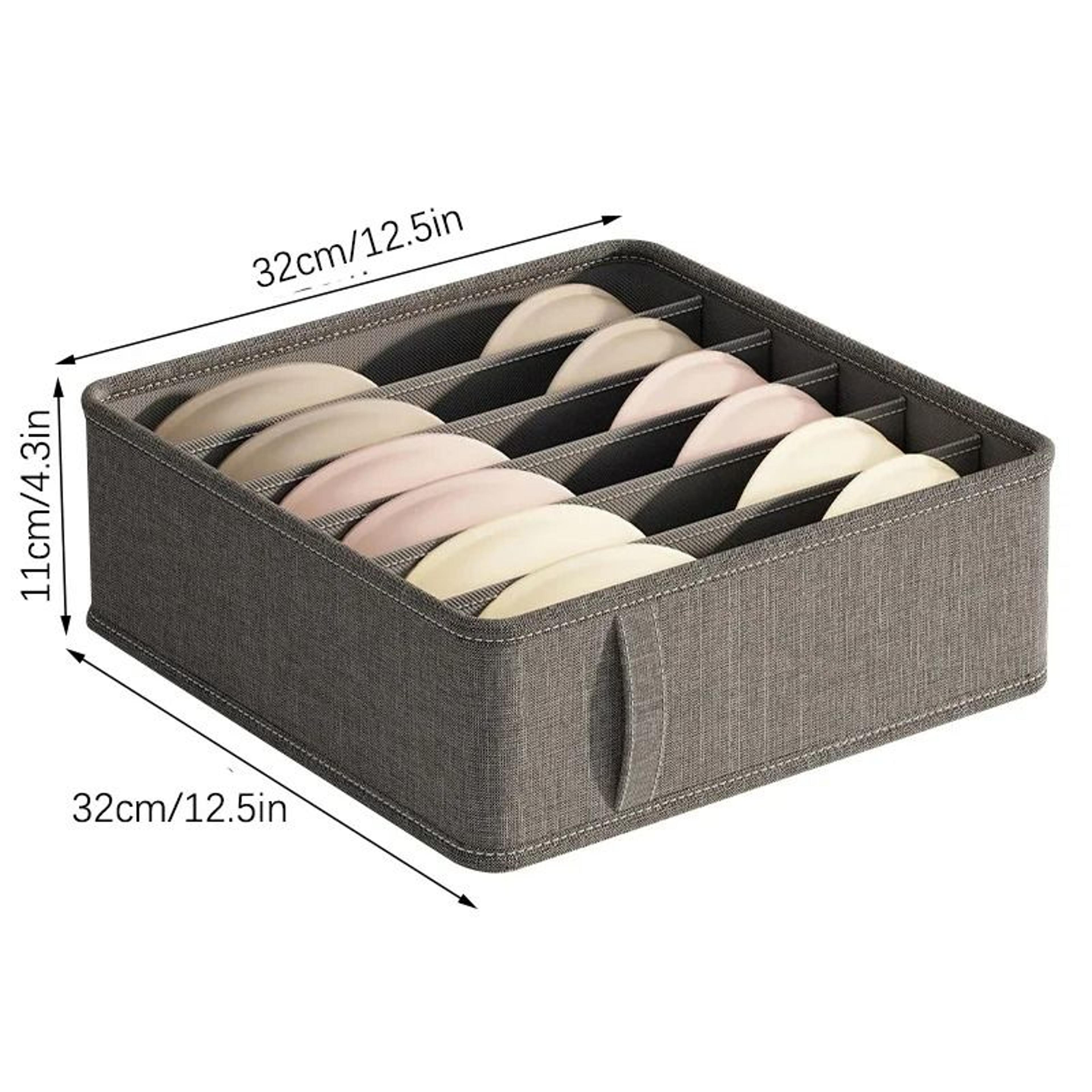 Foldable Compartment Drawer Organizer For Socks Bras And Clothing 2