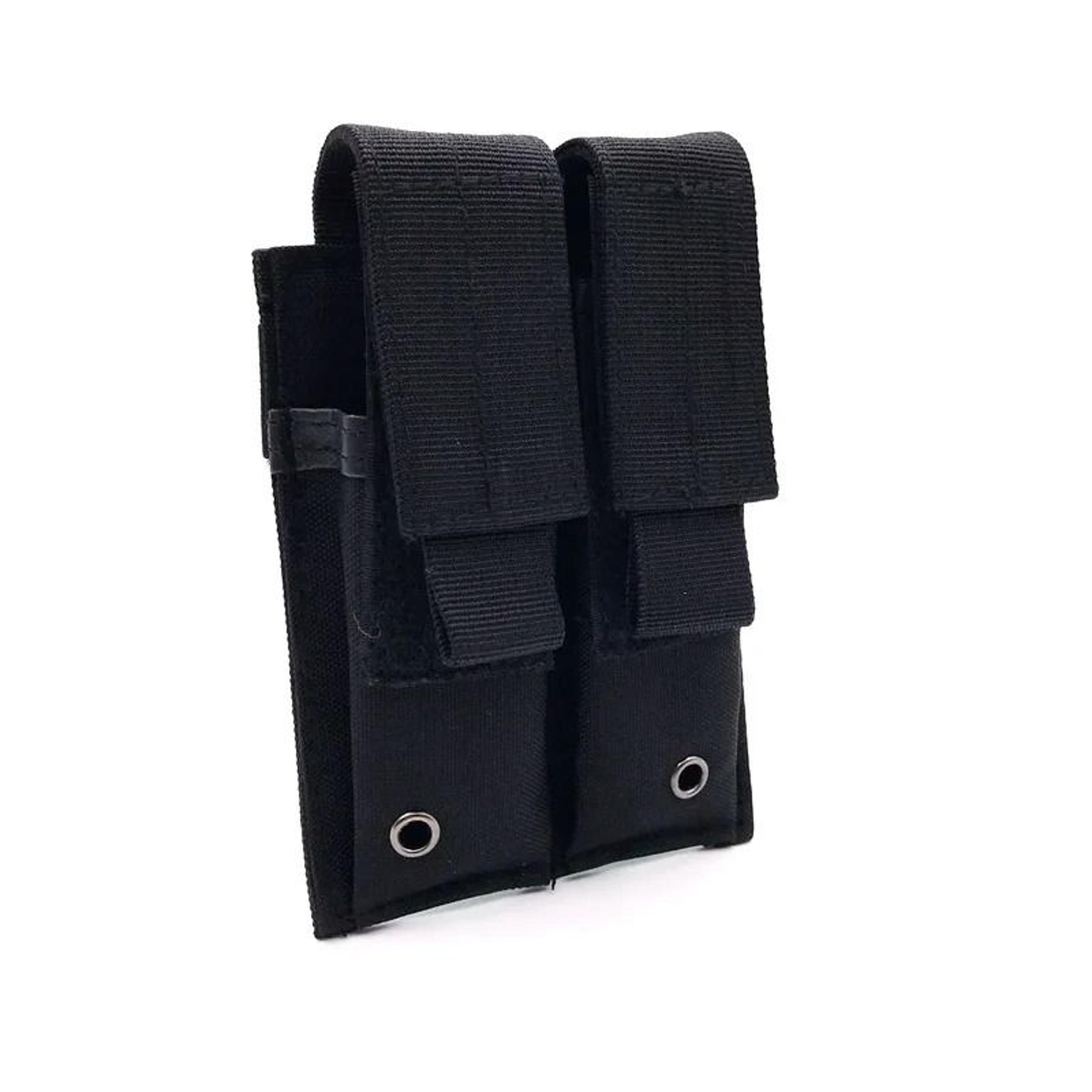MOLLE Double Pistol Magazine Pouch For Organized Range Gear 4