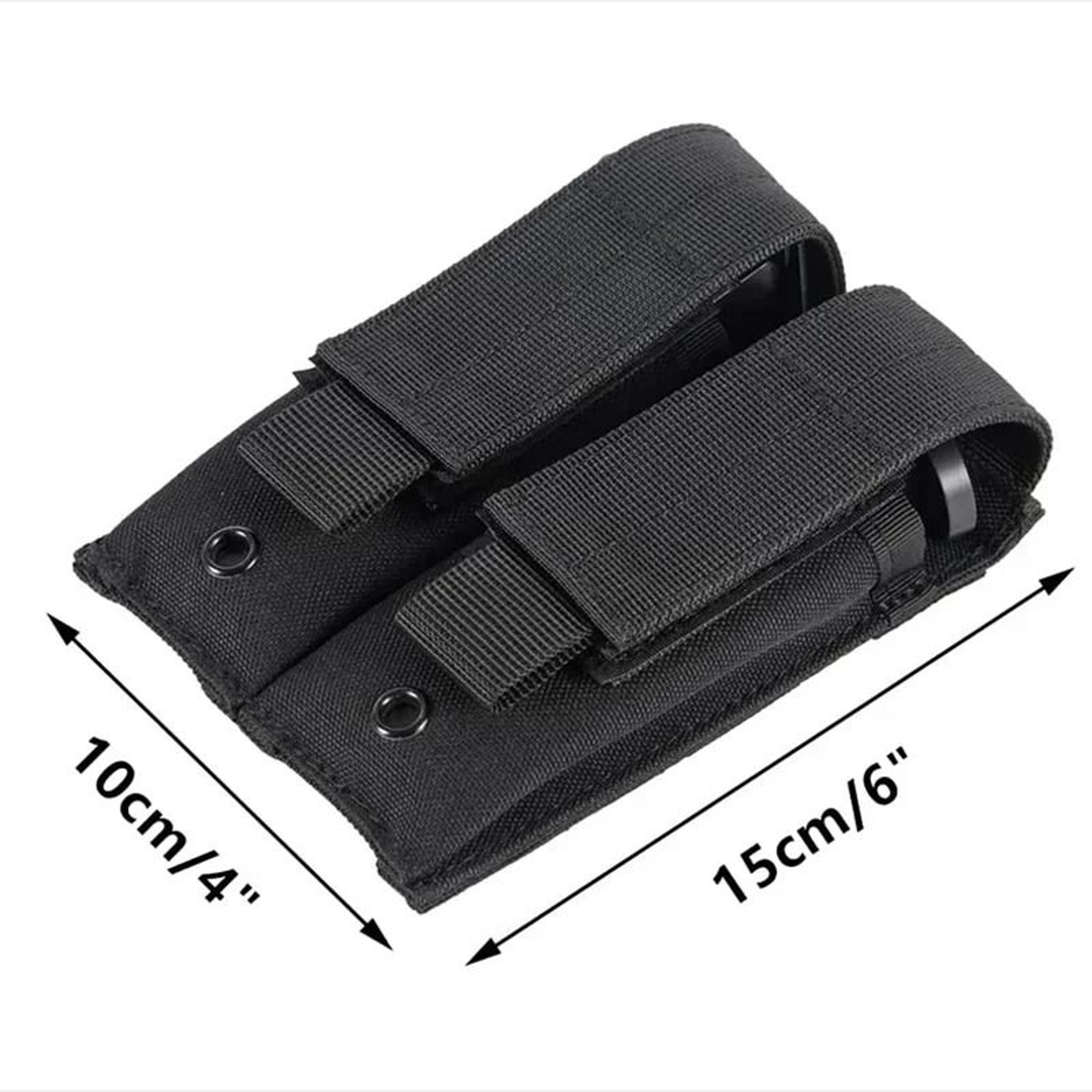 MOLLE Double Pistol Magazine Pouch For Organized Range Gear 1