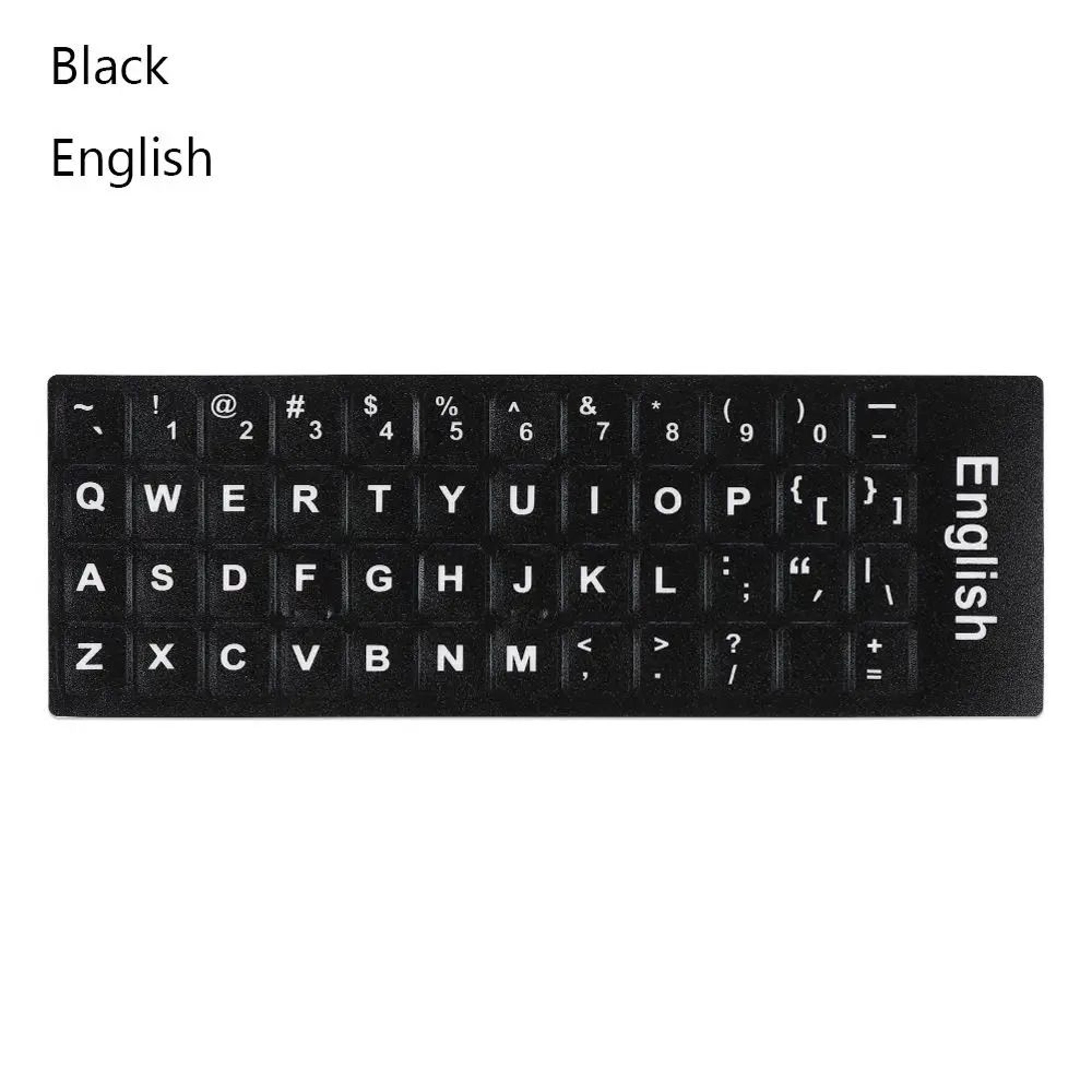 Universal Russian Keyboard Stickers For Easy Bilingual Typing 2