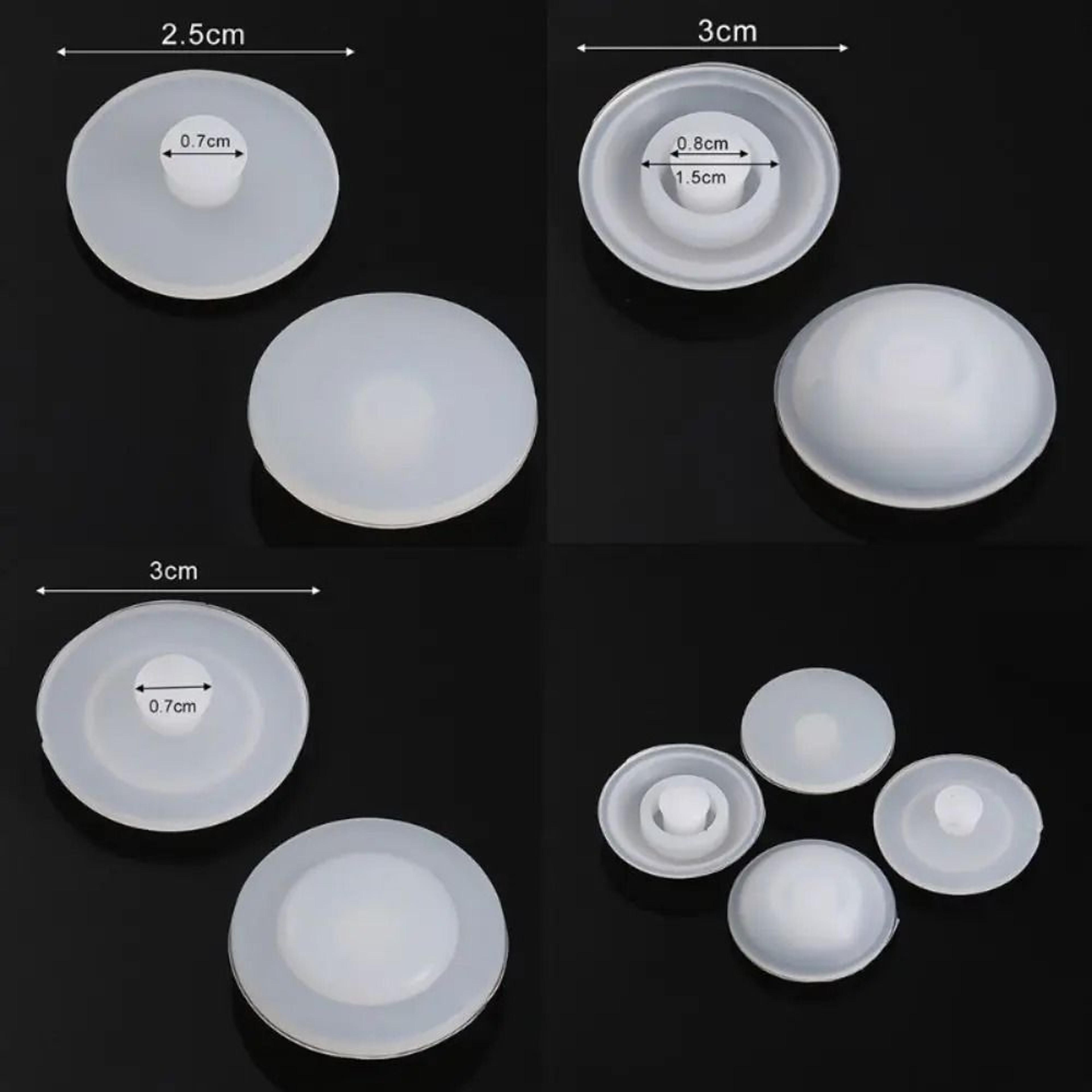 Five Piece Silicone Bottle Lid Replacement Seal Plug Set 4