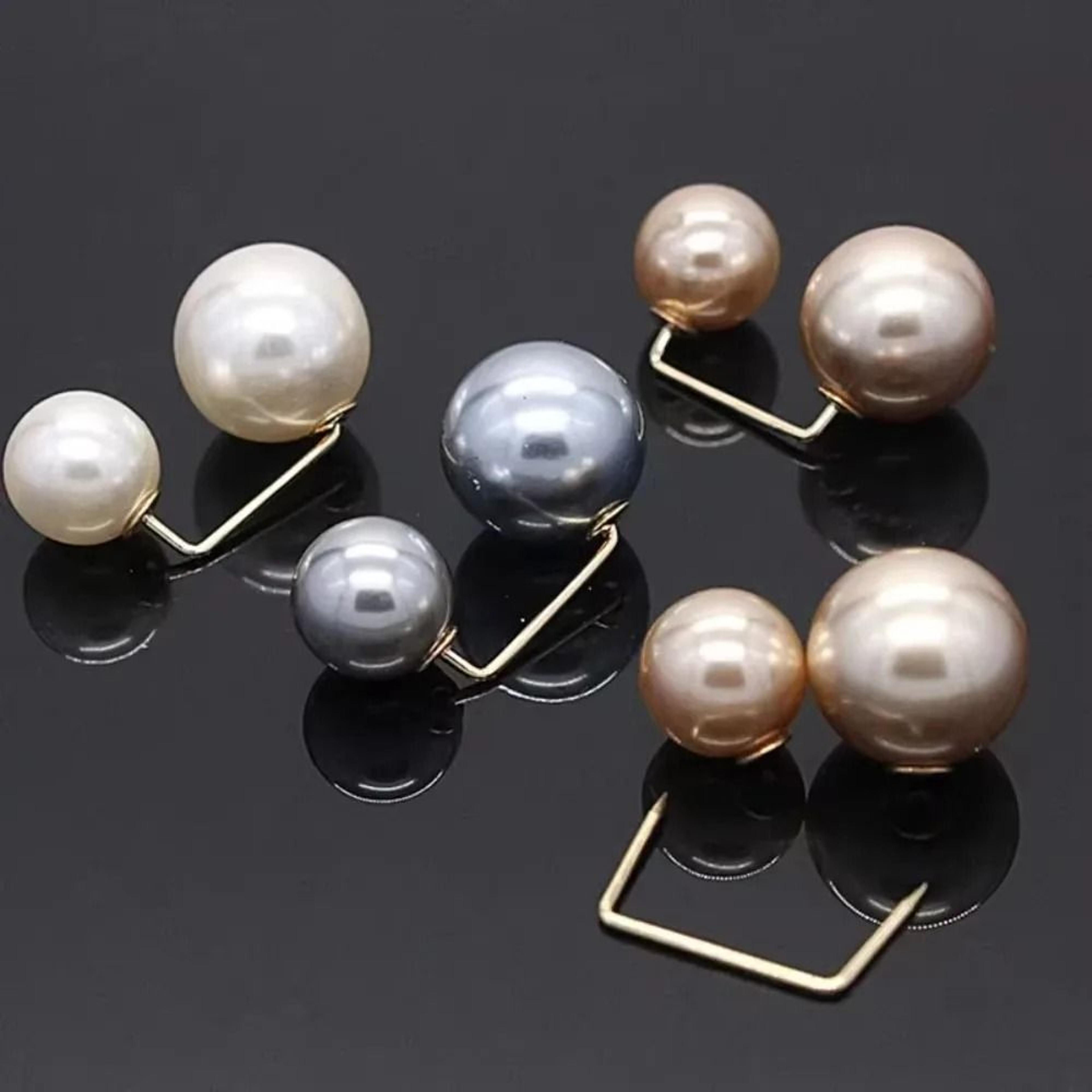 Six Piece Pearl Waist Tightener Clips And Clothing Brooch Pins 5