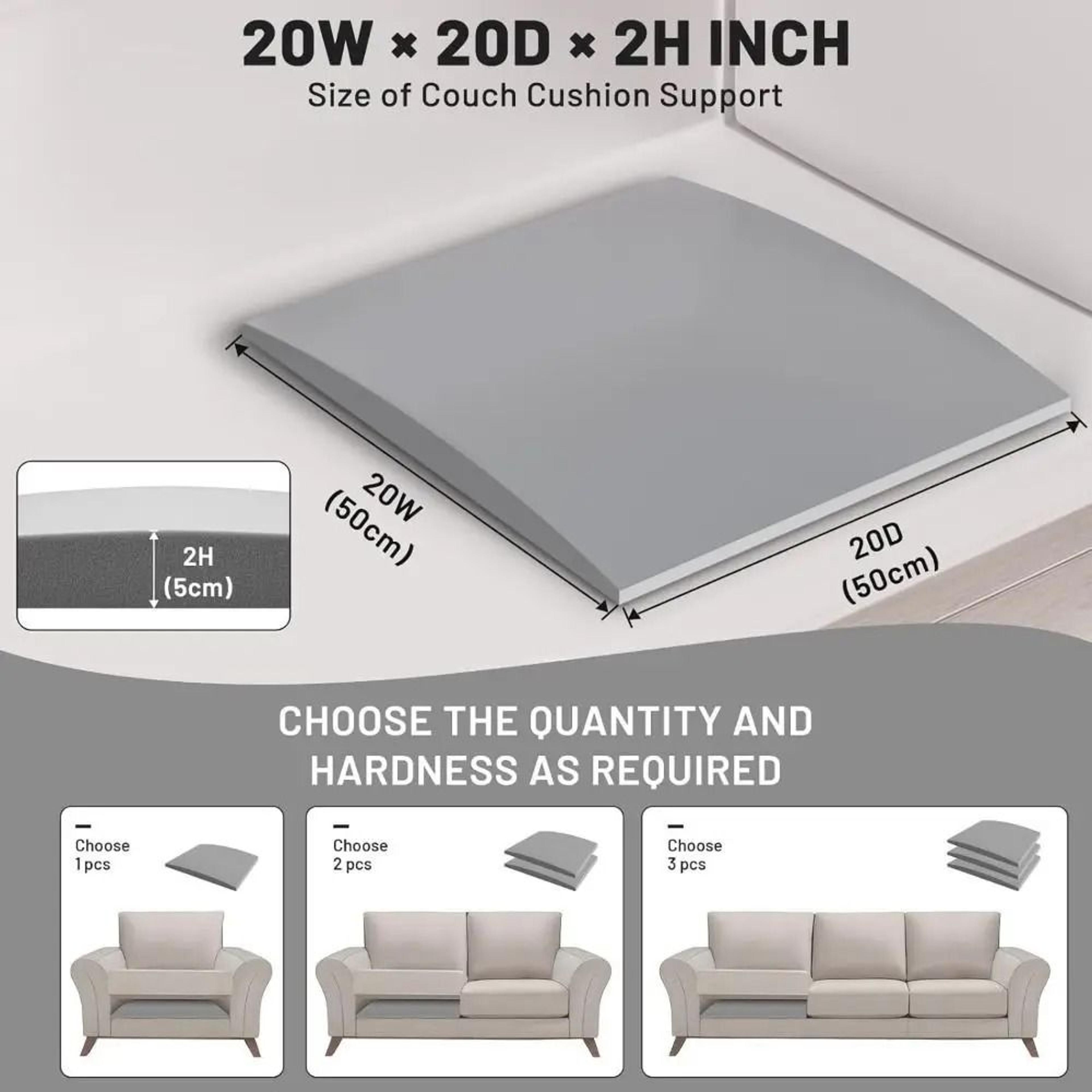High Resilience Sofa Cushion Support For Sagging Seats 11