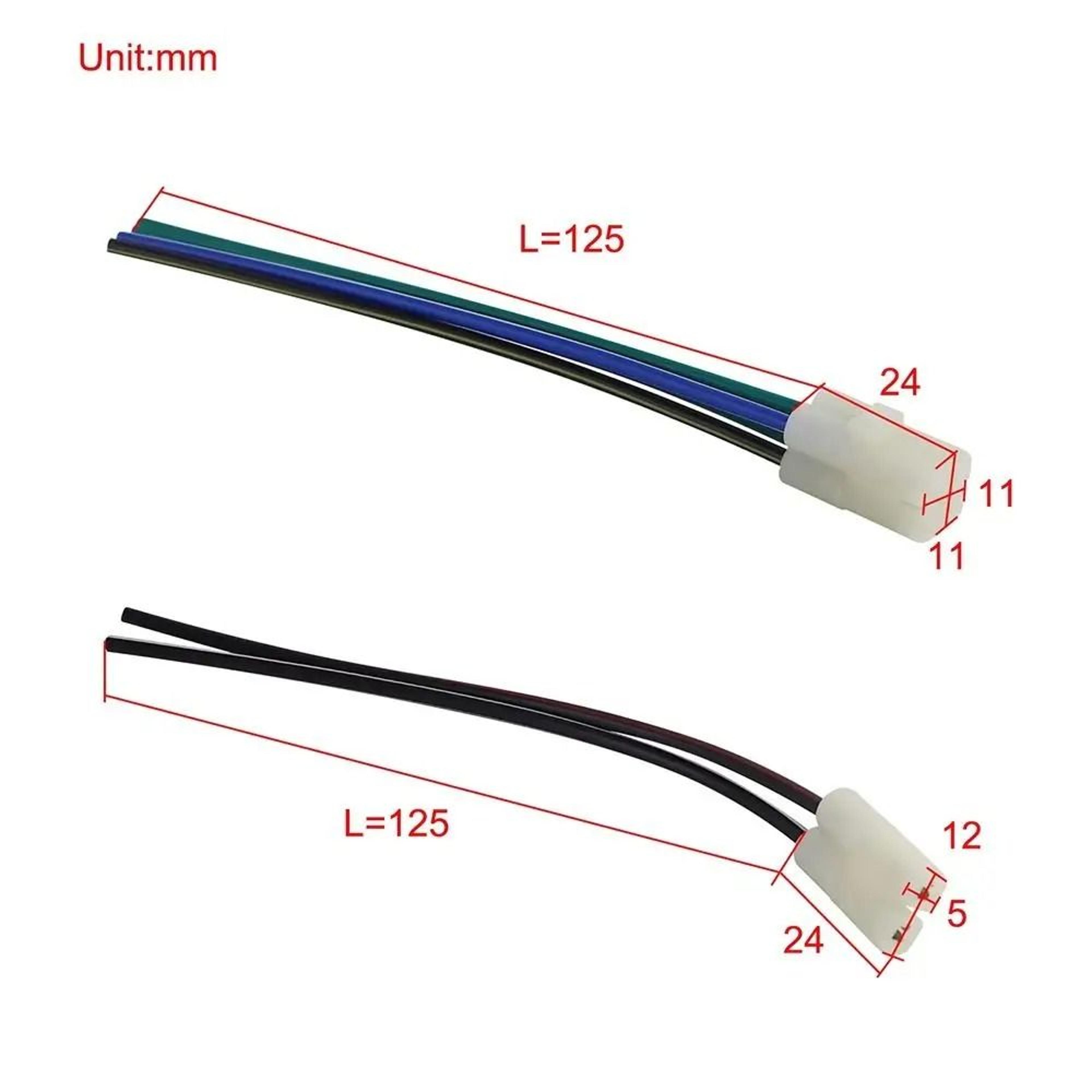 CG125 Four Pin Motorcycle CDI Harness Connector Plug 4