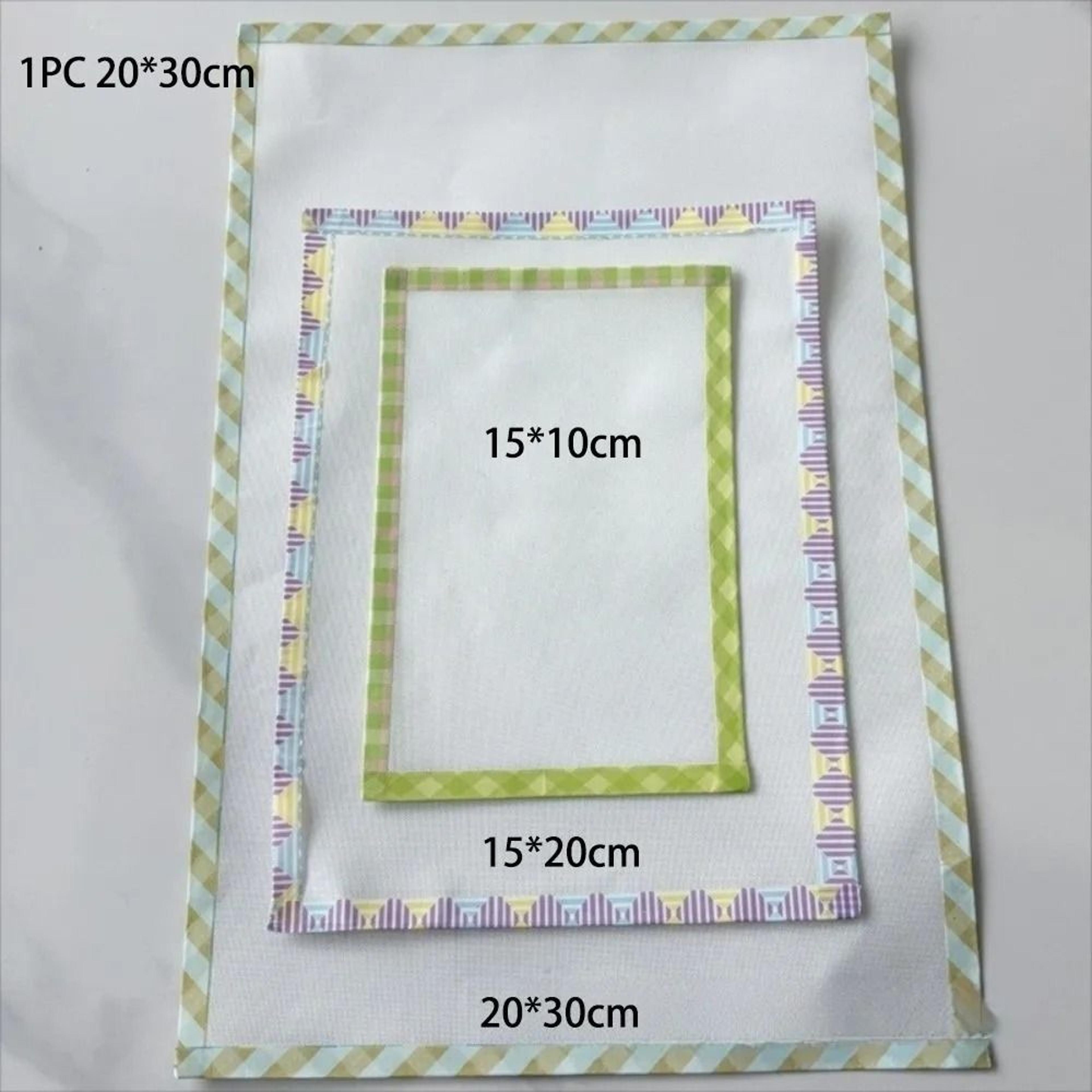 Reusable Transparent Fuse Bead Ironing Cloth With Stitched Edges 3