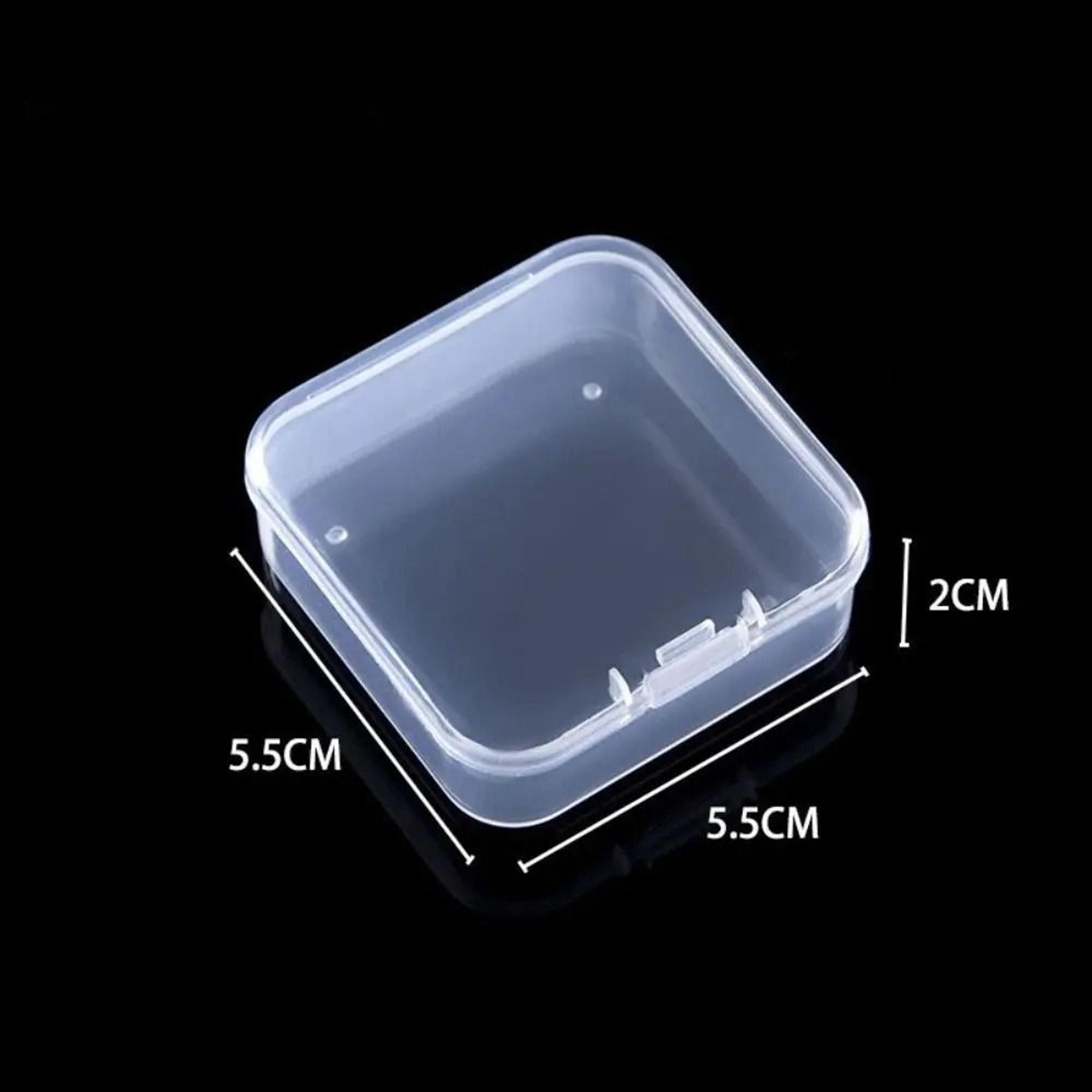 Small Clear Storage Box Bead And Jewelry Organizer 24