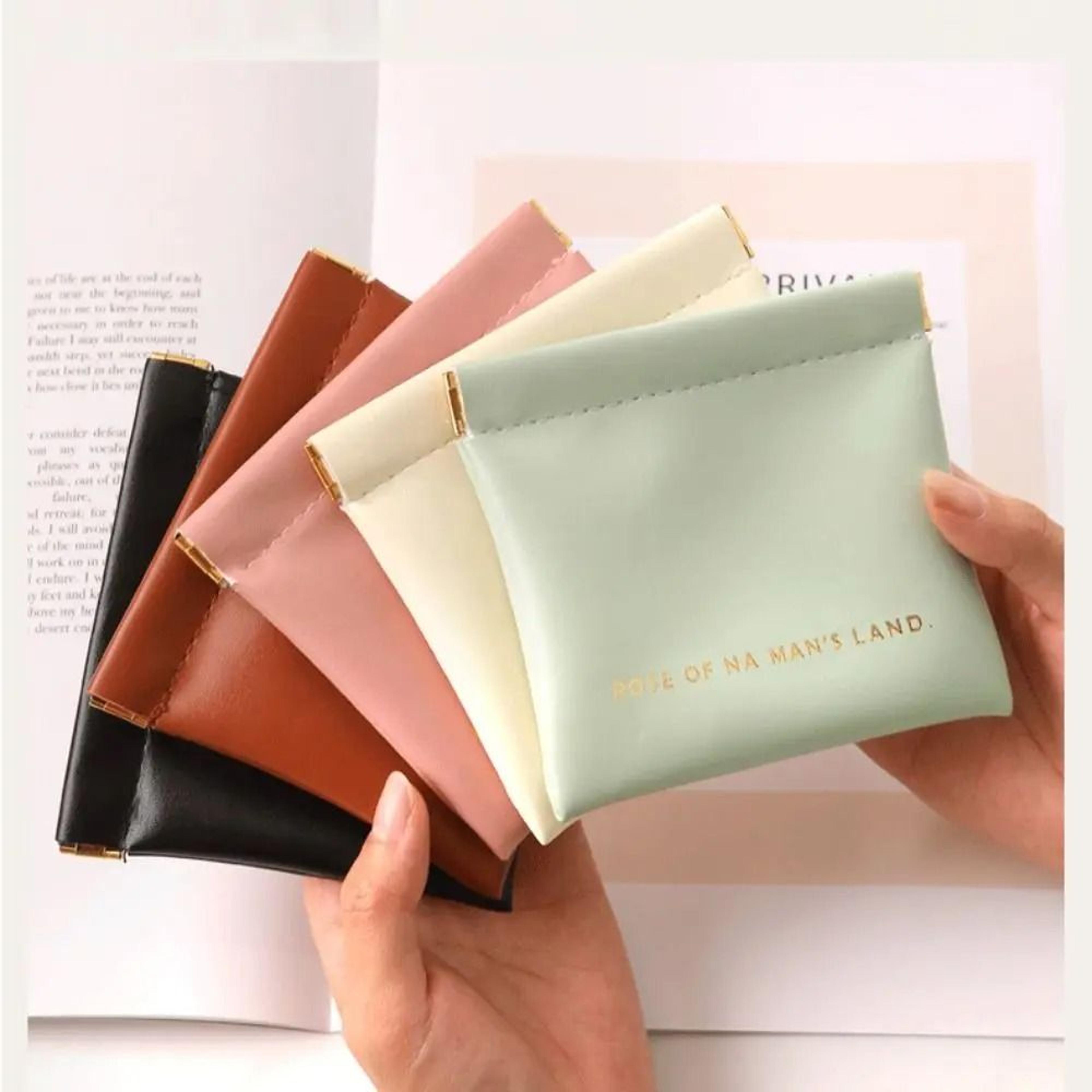 mini makeup bag and lipstick organizer pouch