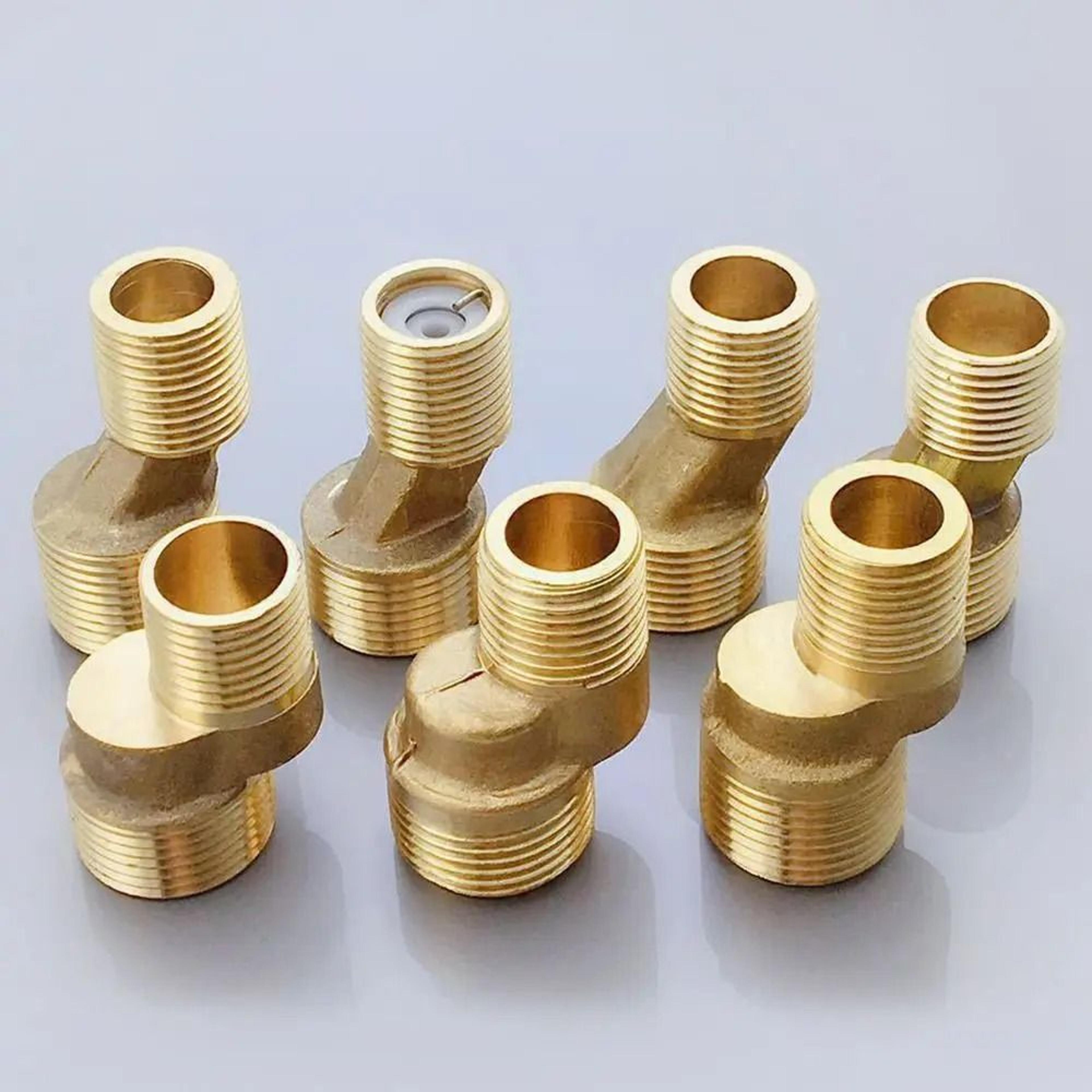 Adjustable Copper Eccentric Shower Faucet Adapter 8