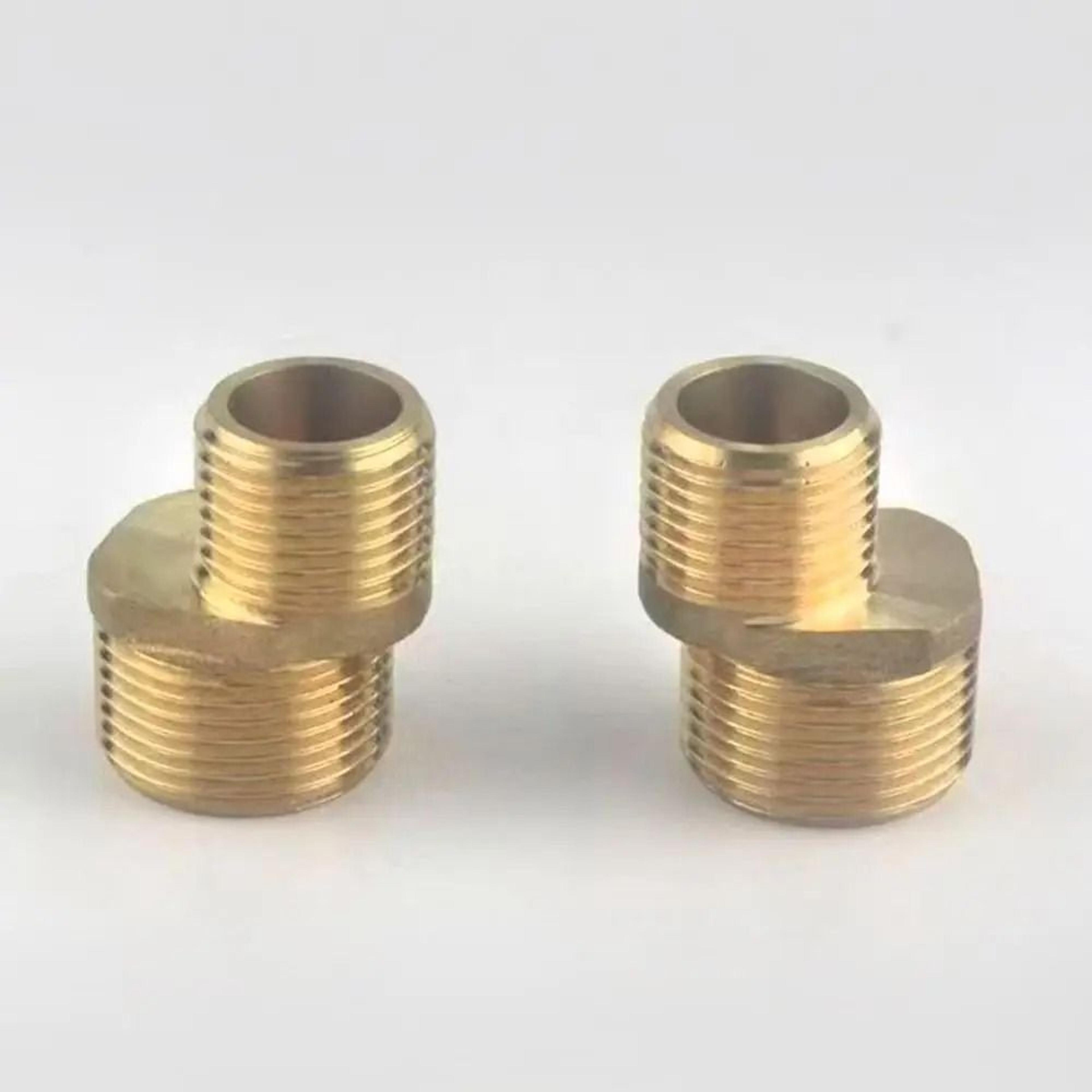 Adjustable Copper Eccentric Shower Faucet Adapter 10