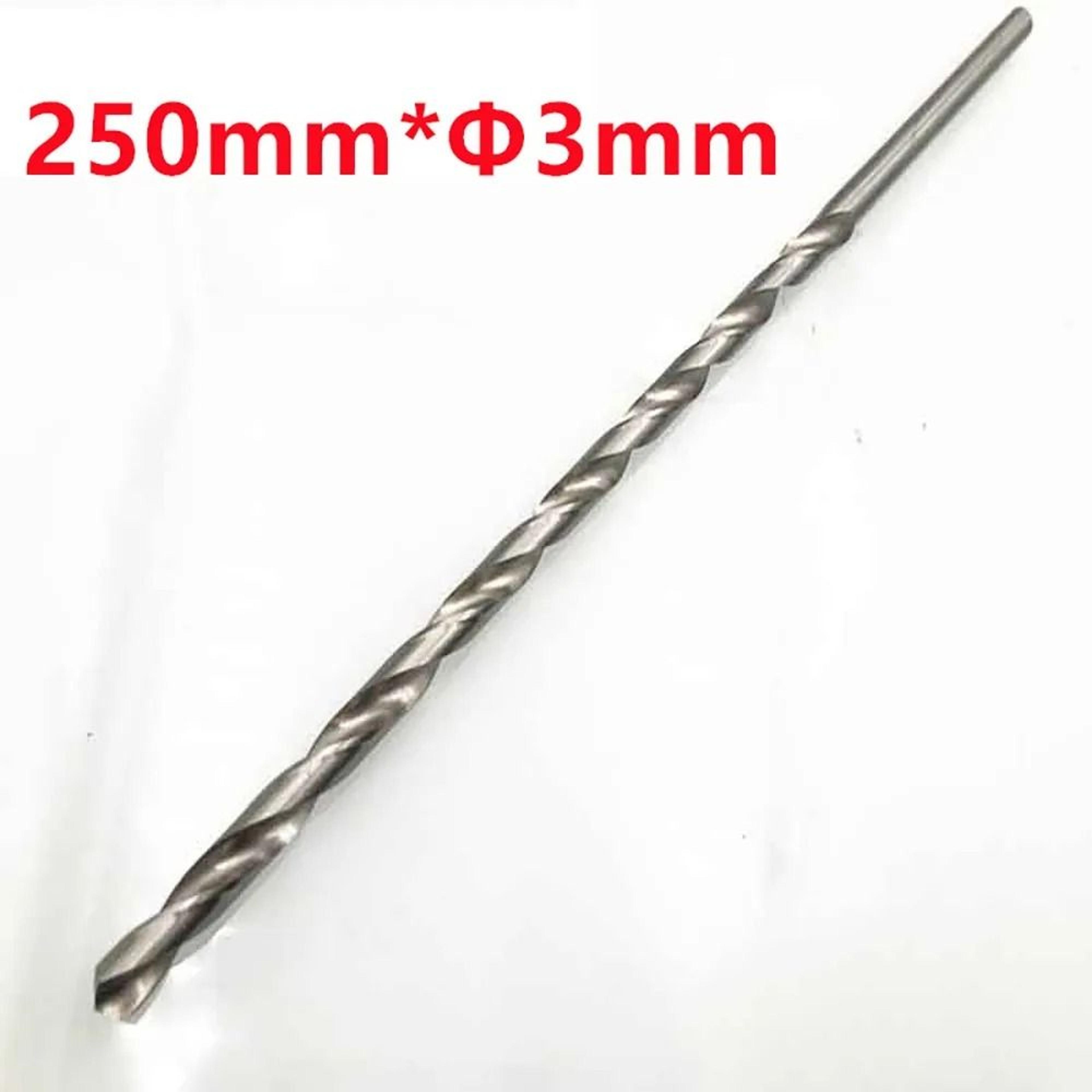 Extra Long HSS Straight Shank Drill Bit For Deep Reach Drilling 7