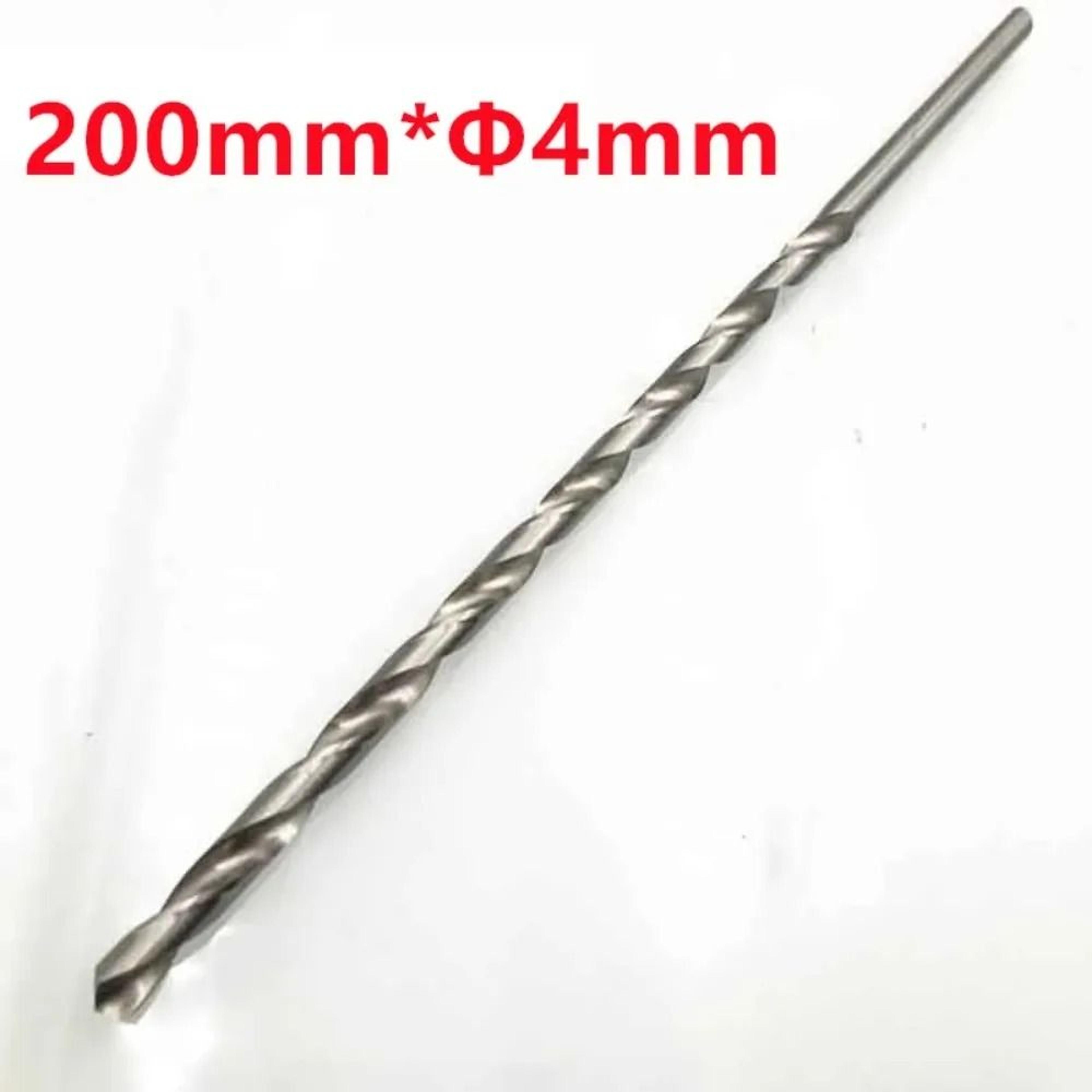 Extra Long HSS Straight Shank Drill Bit For Deep Reach Drilling 10