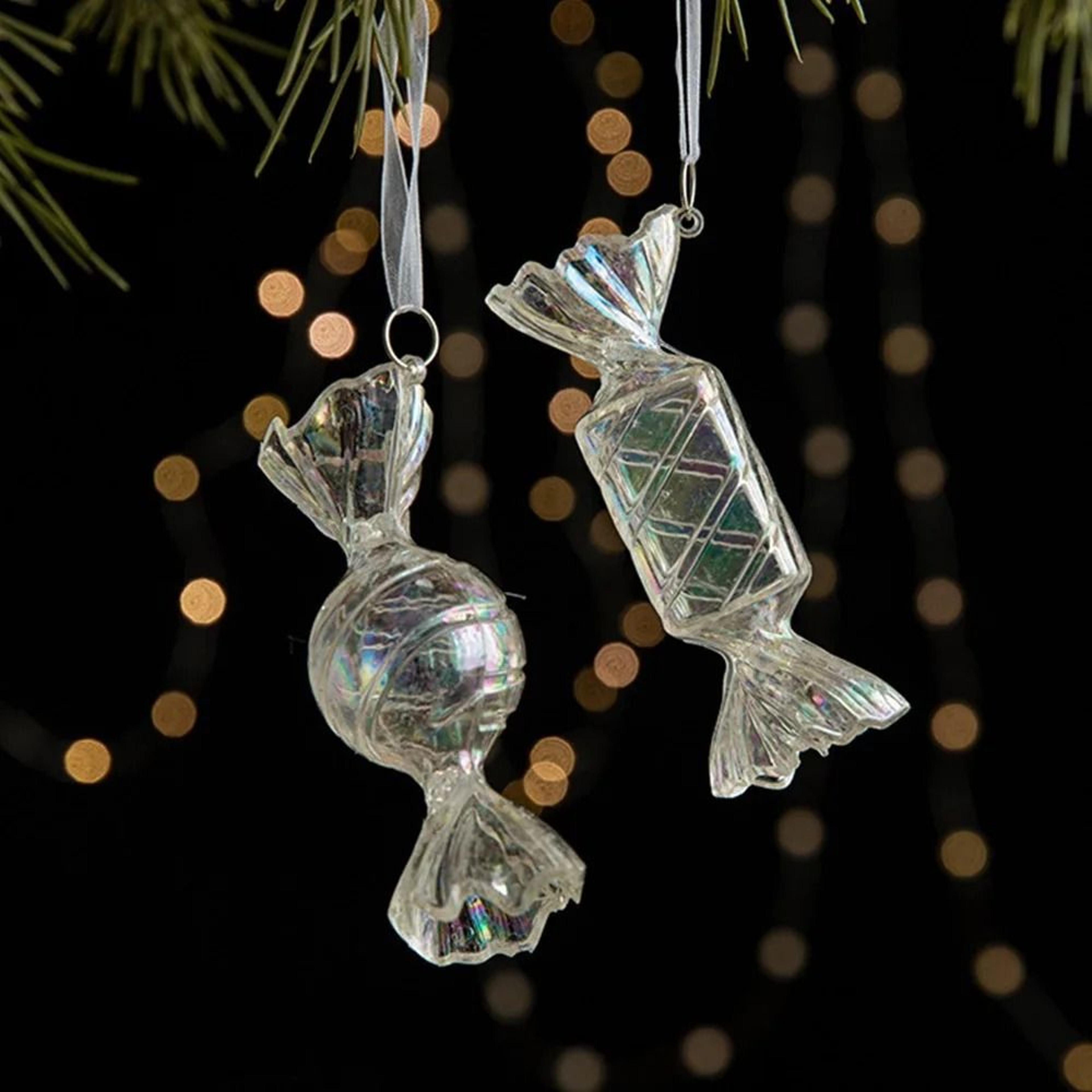 Transparent Acrylic Christmas Hanging Ornament 5