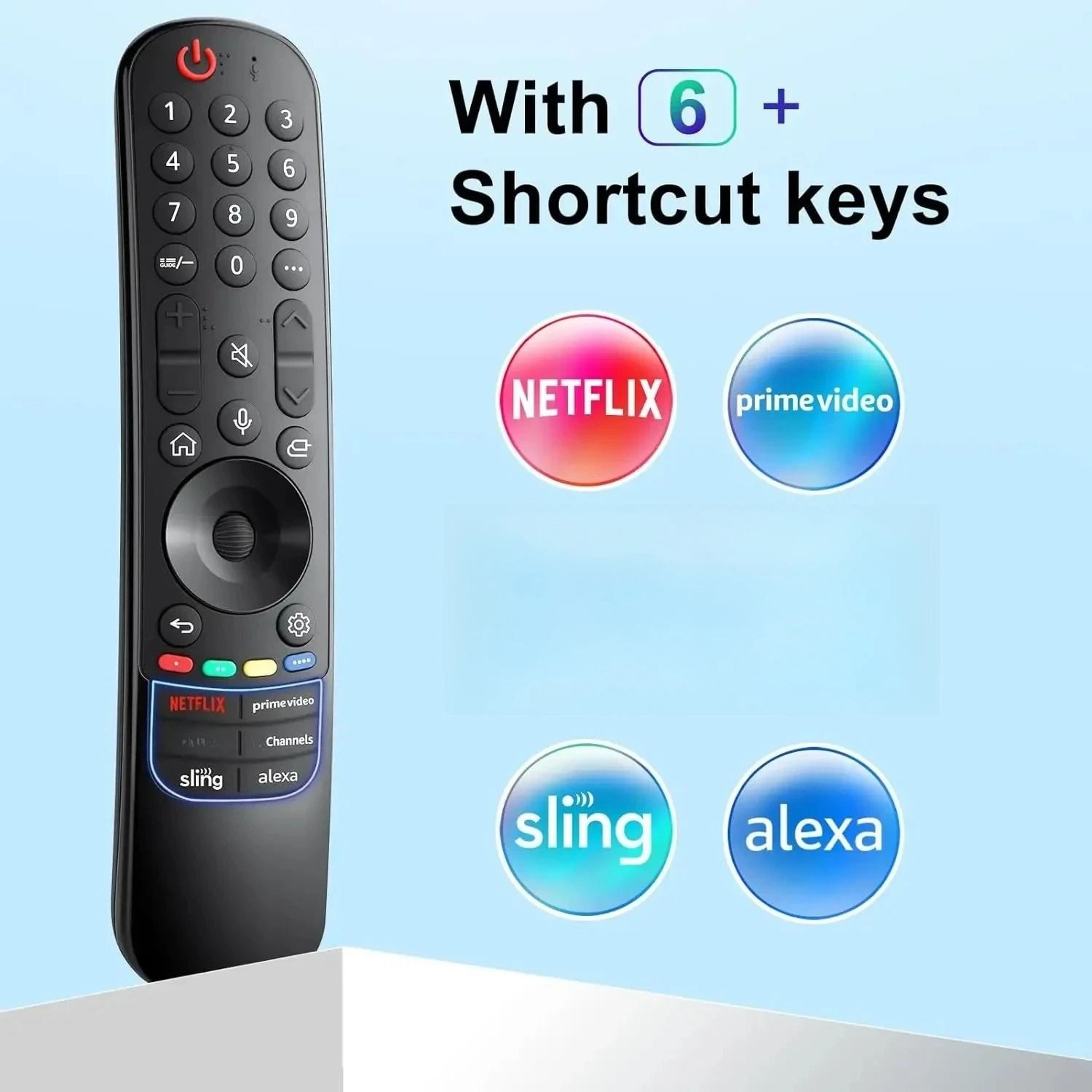 MR24GA Voice And Pointer Replacement Remote For Compatible LG Televisions 2