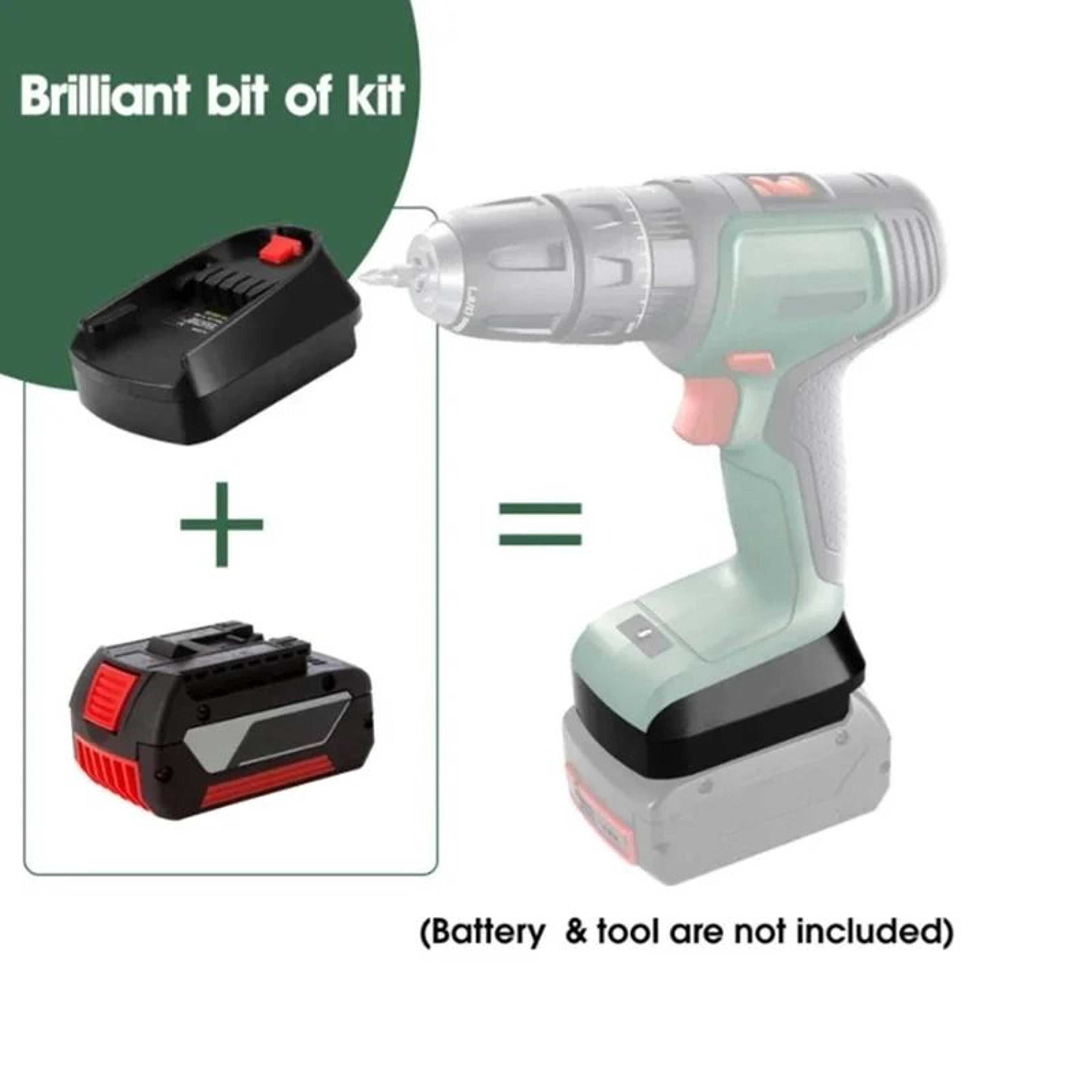 Multi Brand Battery Converter Adapter For Compatible Cordless Power Tools 6