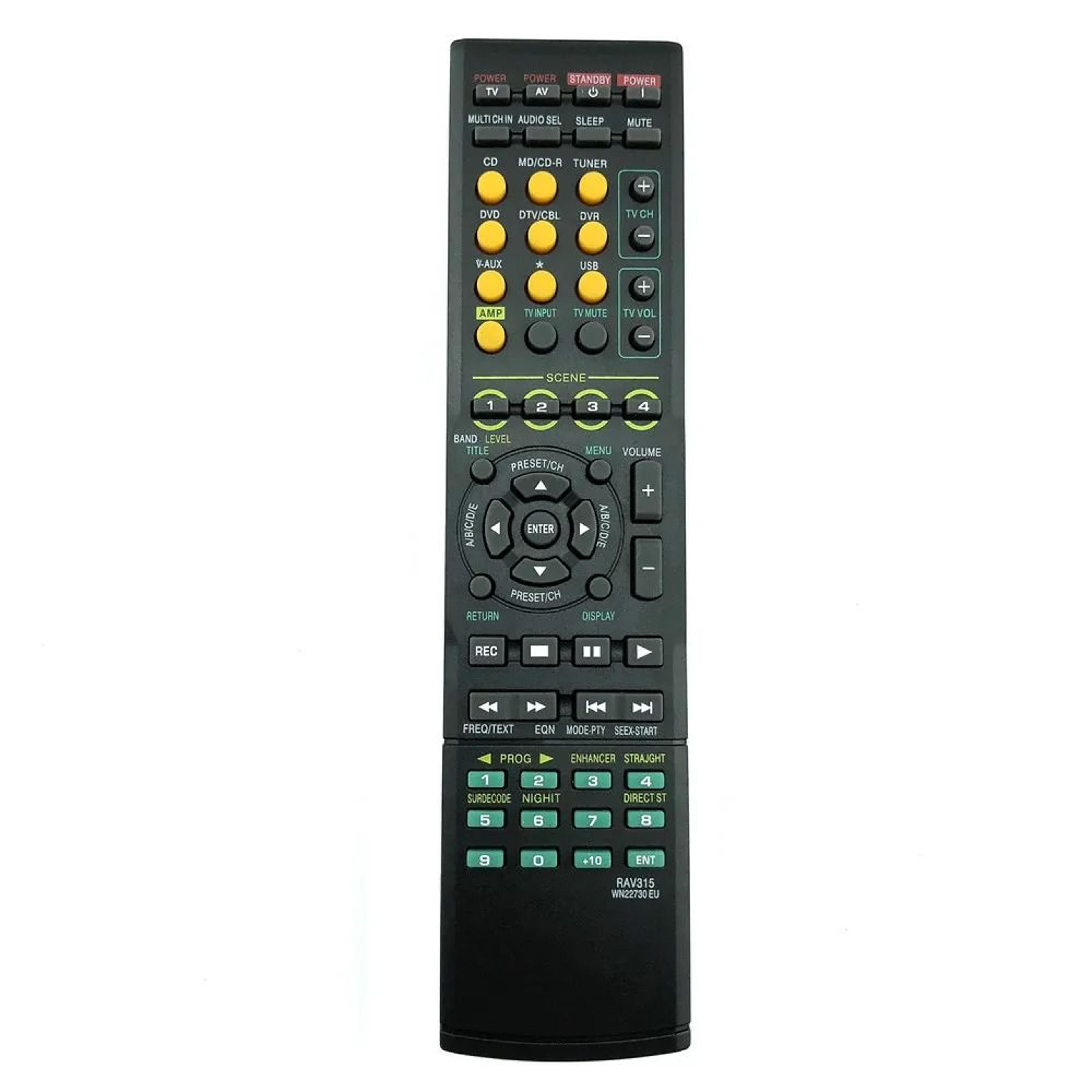 Universal Replacement Remote Control For Compatible Yamaha AV Receiver Models 0