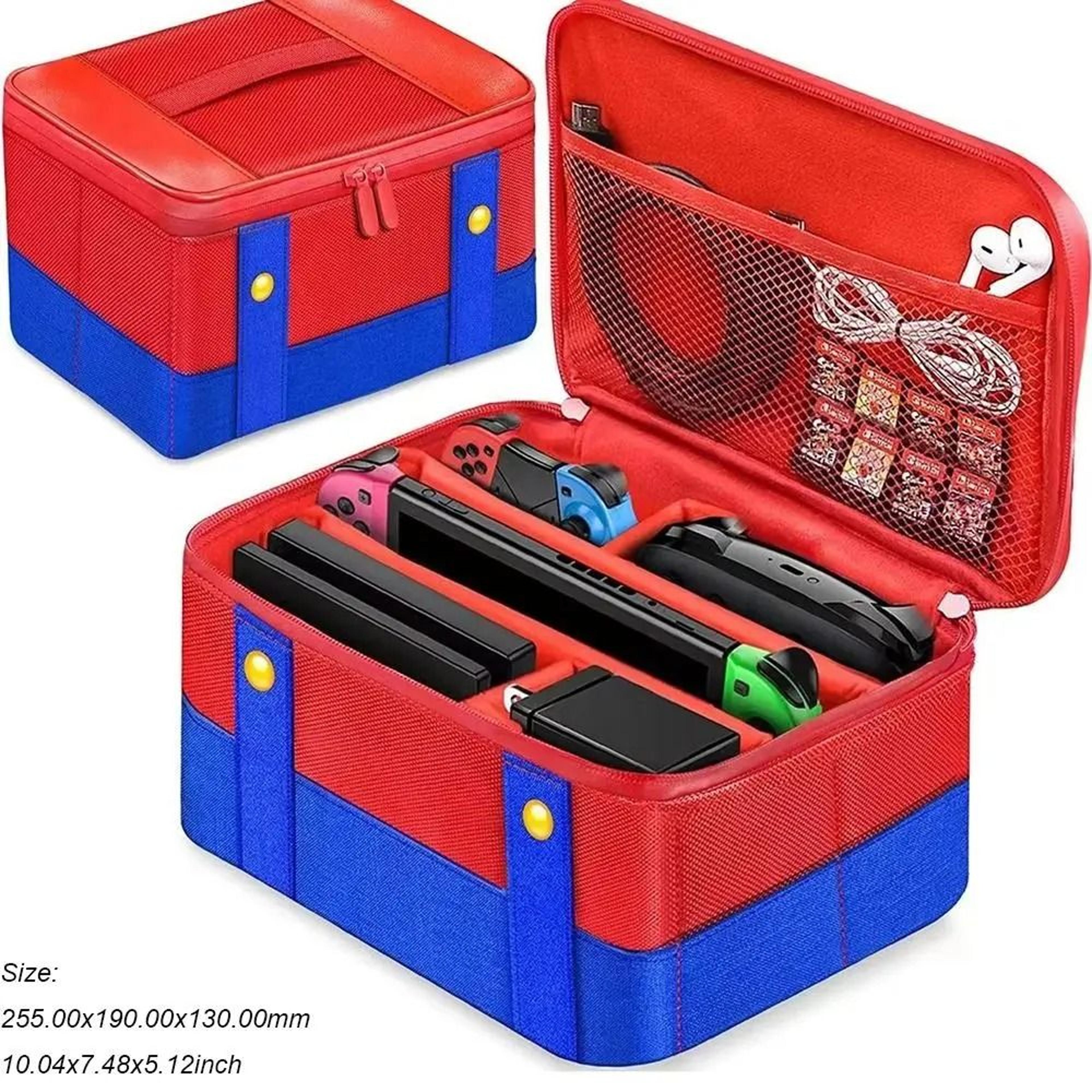 Large Nintendo Switch OLED Travel Case For Console Controller Accessories 4