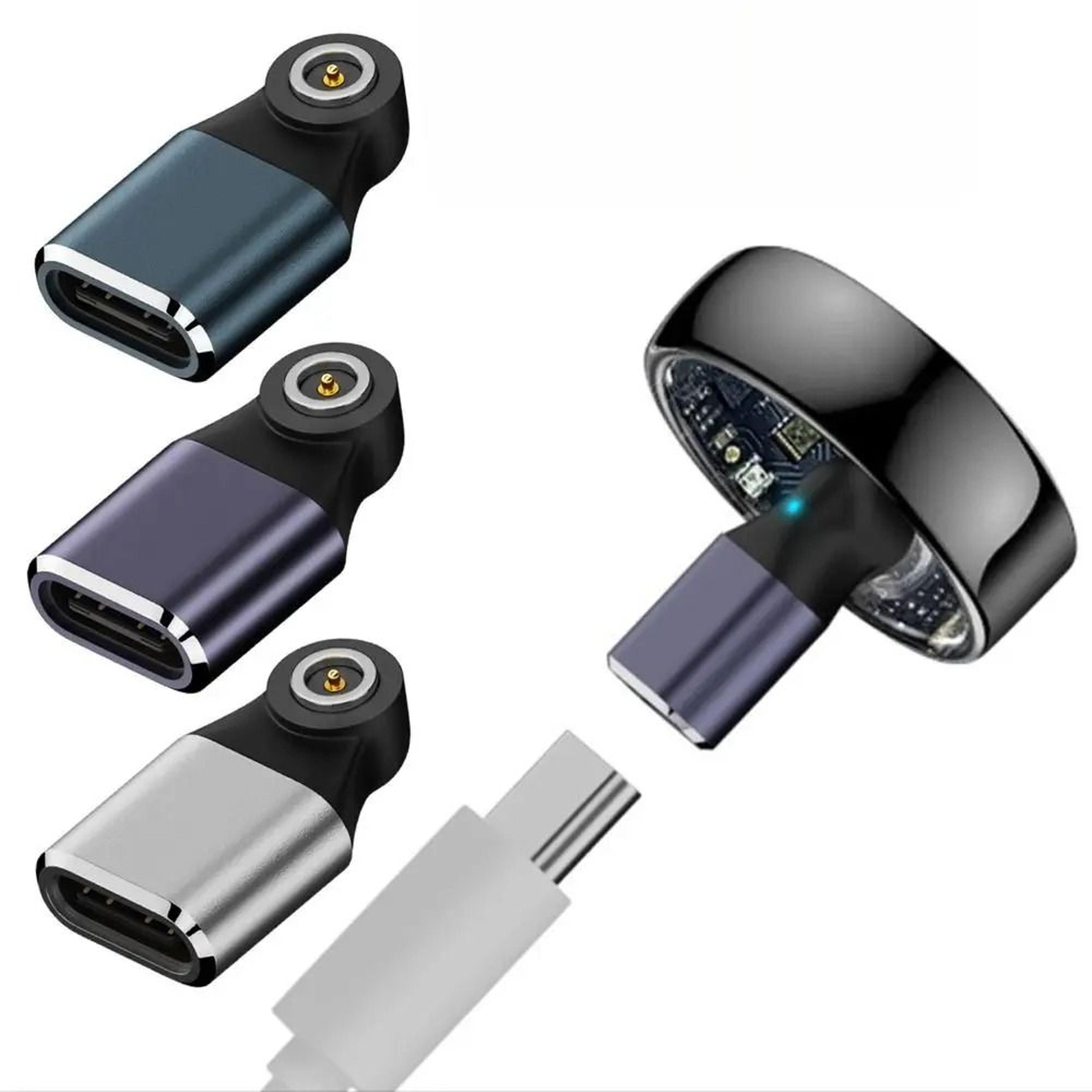 Smart Ring Magnetic Charging Adapter With Indicator Light And Protection 8