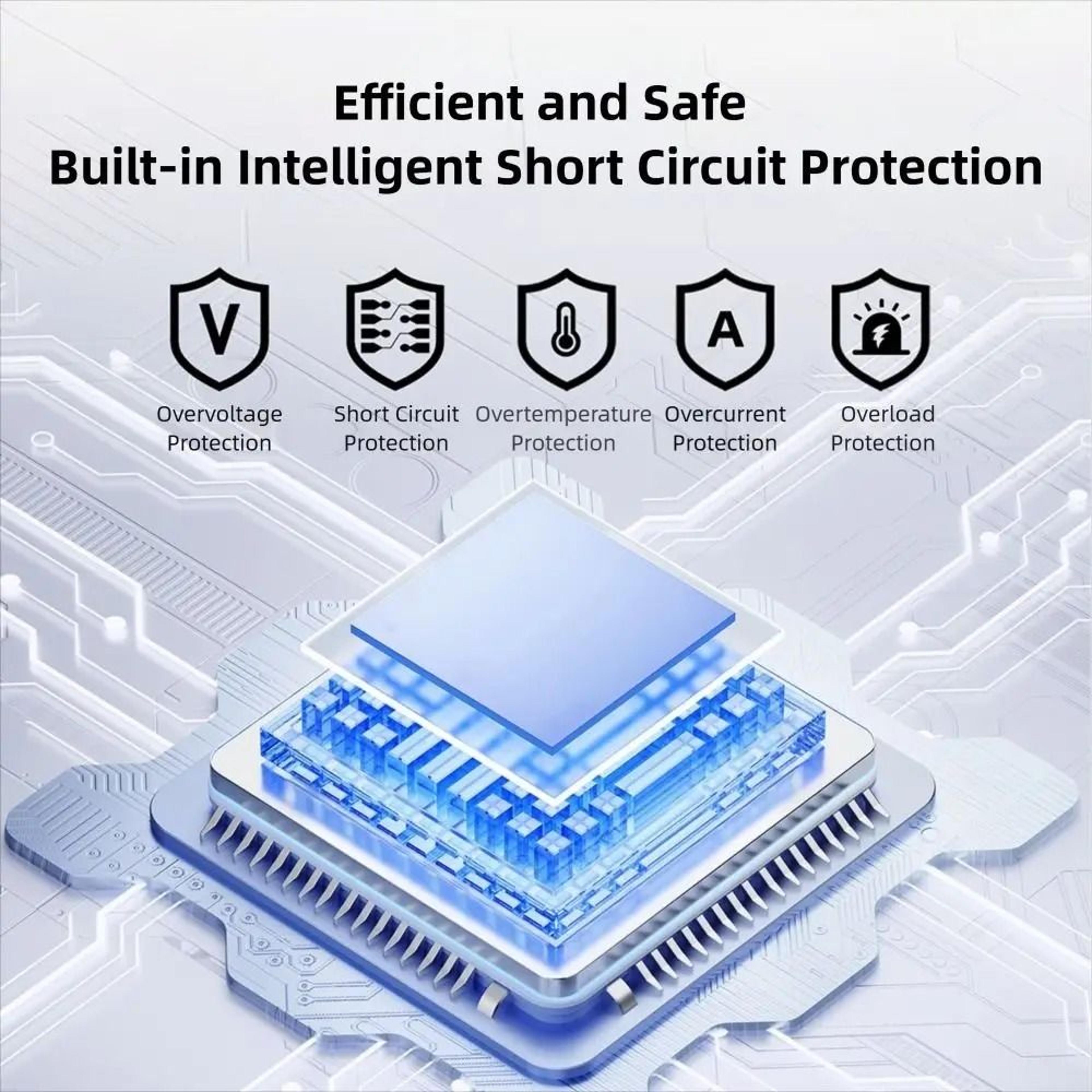 Smart Ring Magnetic Charging Adapter With Indicator Light And Protection 7
