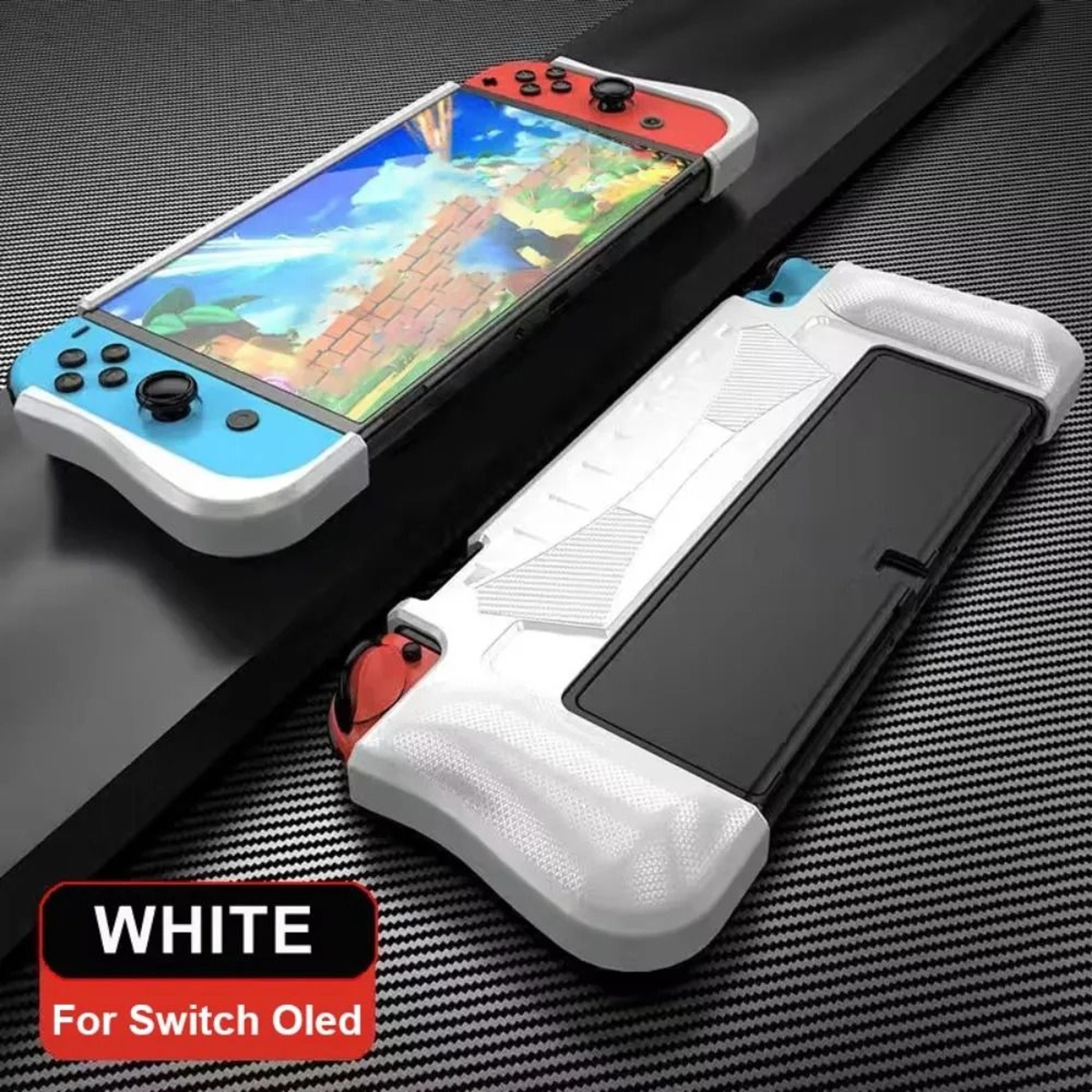 Dockable Ergonomic Grip Case For Nintendo Switch OLED Console Protection 1