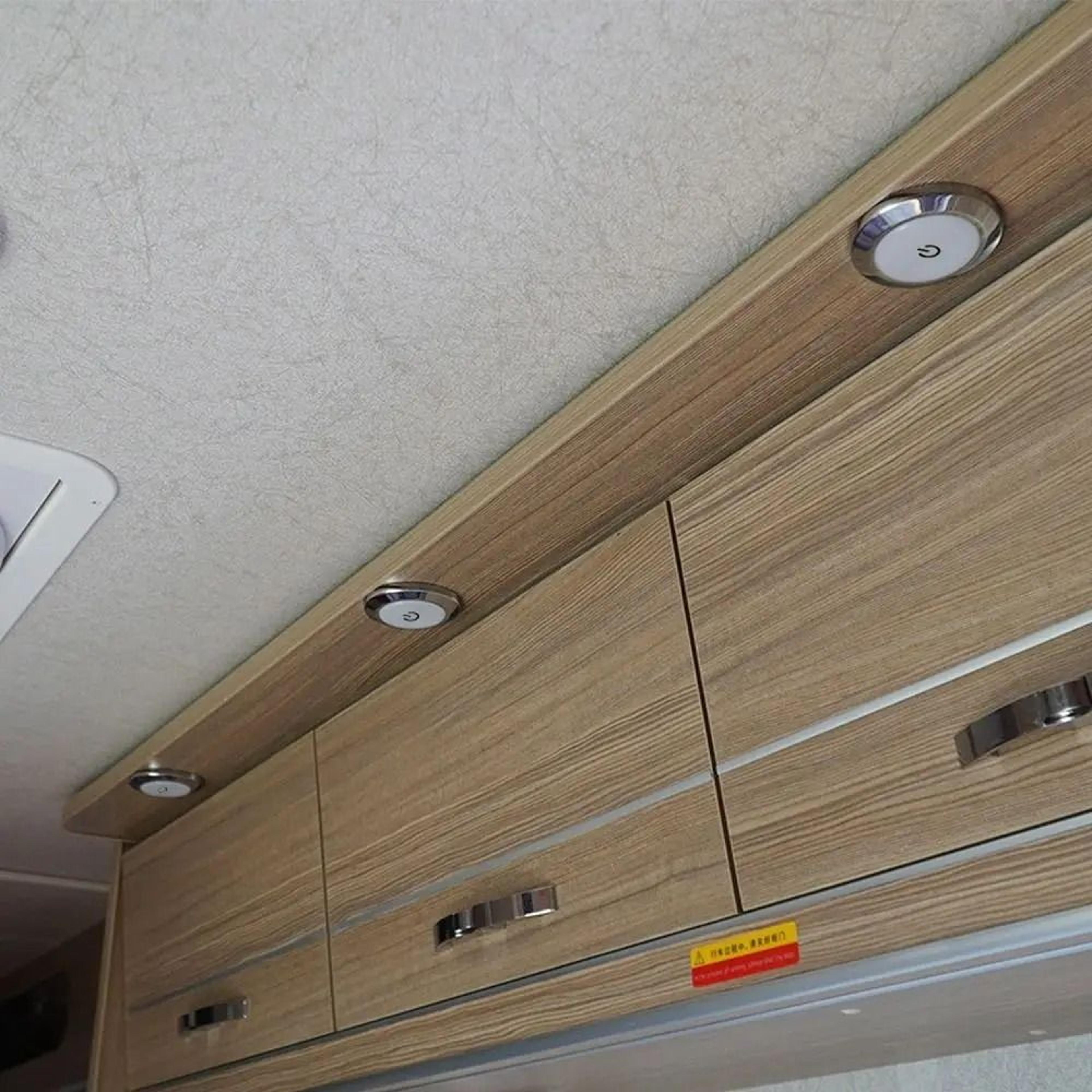 Ultra Thin LED Touch Dome Light For RV Boat Interiors 11
