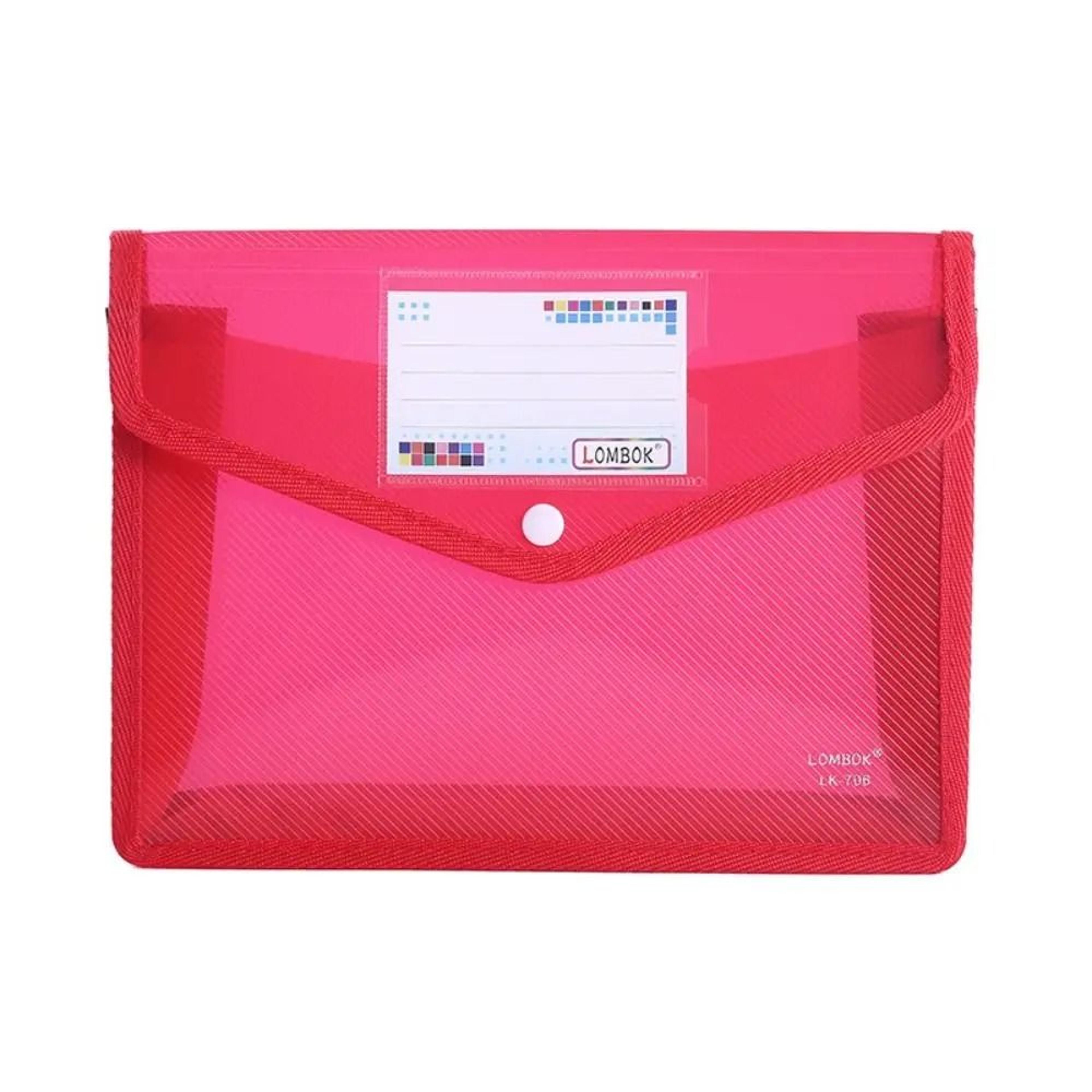 Large Capacity A5 Plastic Document Folder For Organized Portable Storage 9