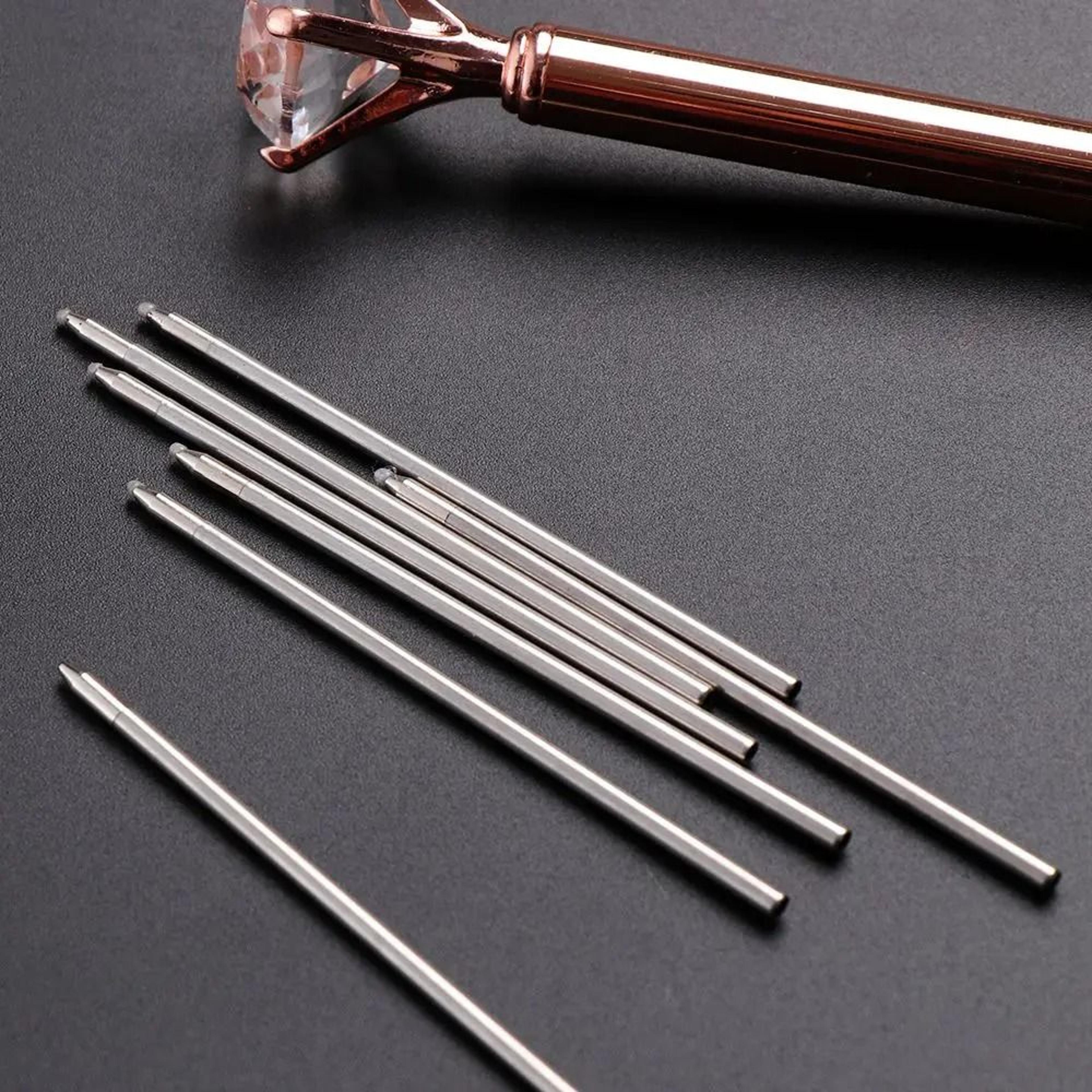 Five Piece 68MM Ballpoint Pen Refill Set For Crystal And Gravity Pens 5