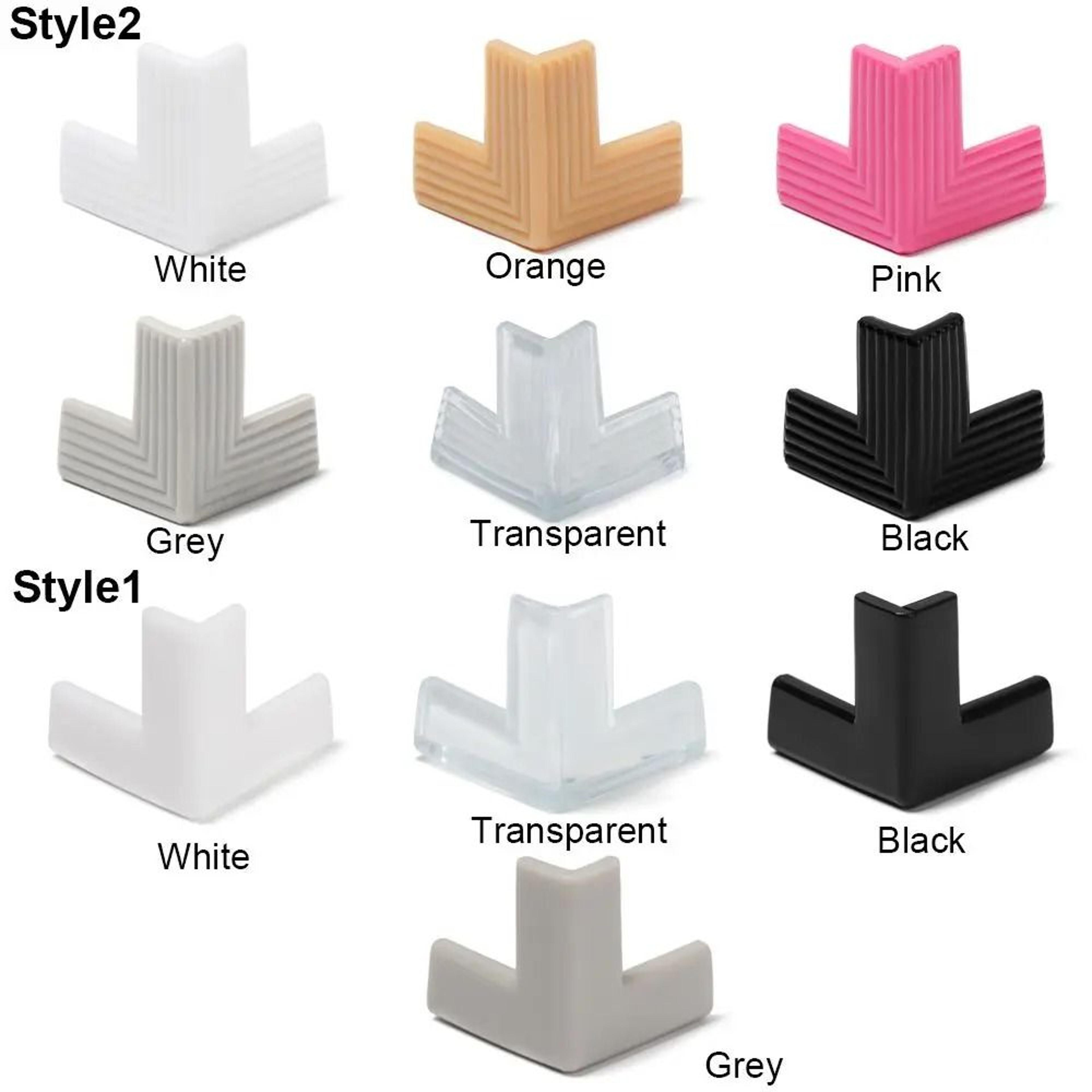 Four Piece Soft Silicone Baby Corner Protector Table Guard Set 12