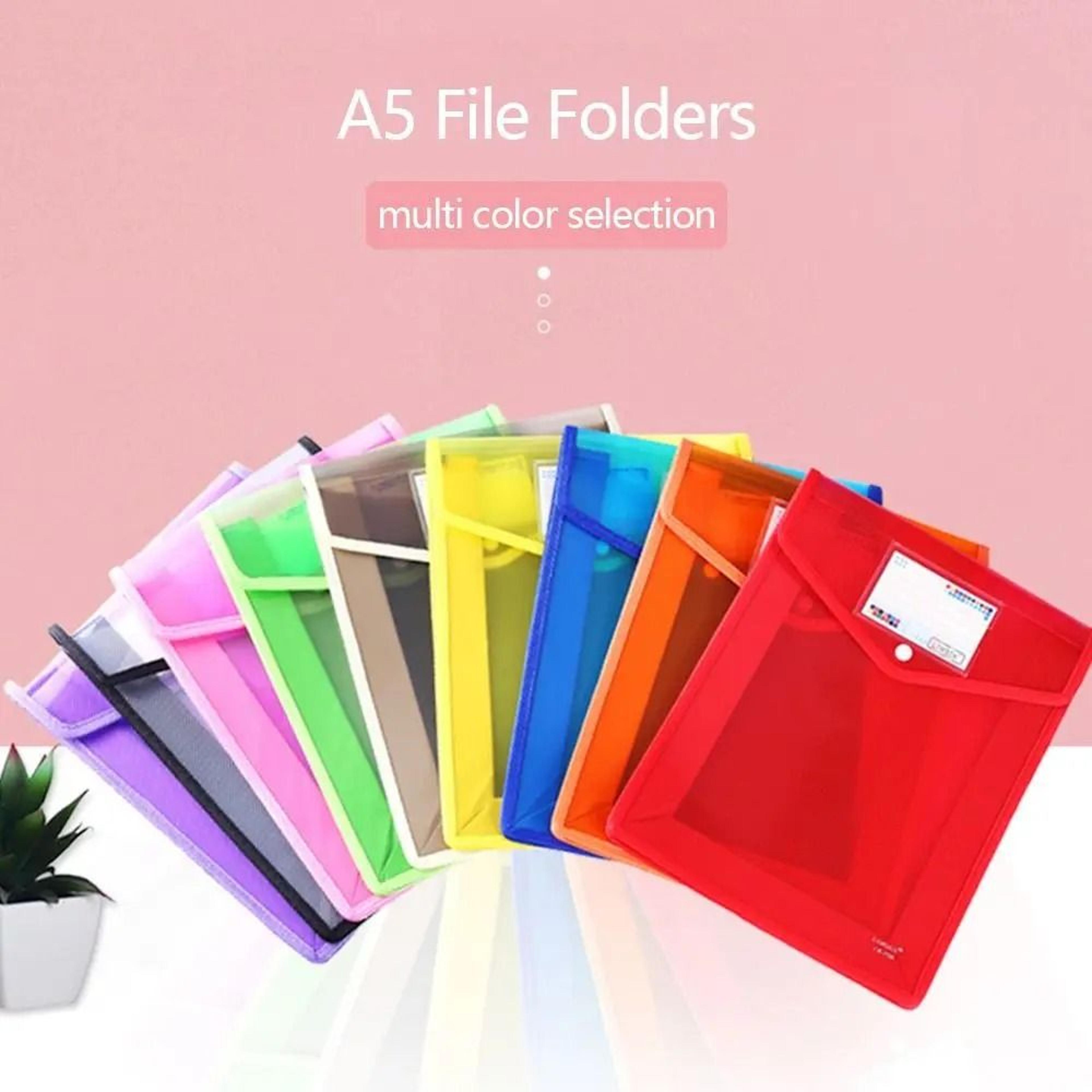 Large Capacity A5 Document Folder And Office Storage Pouch 12