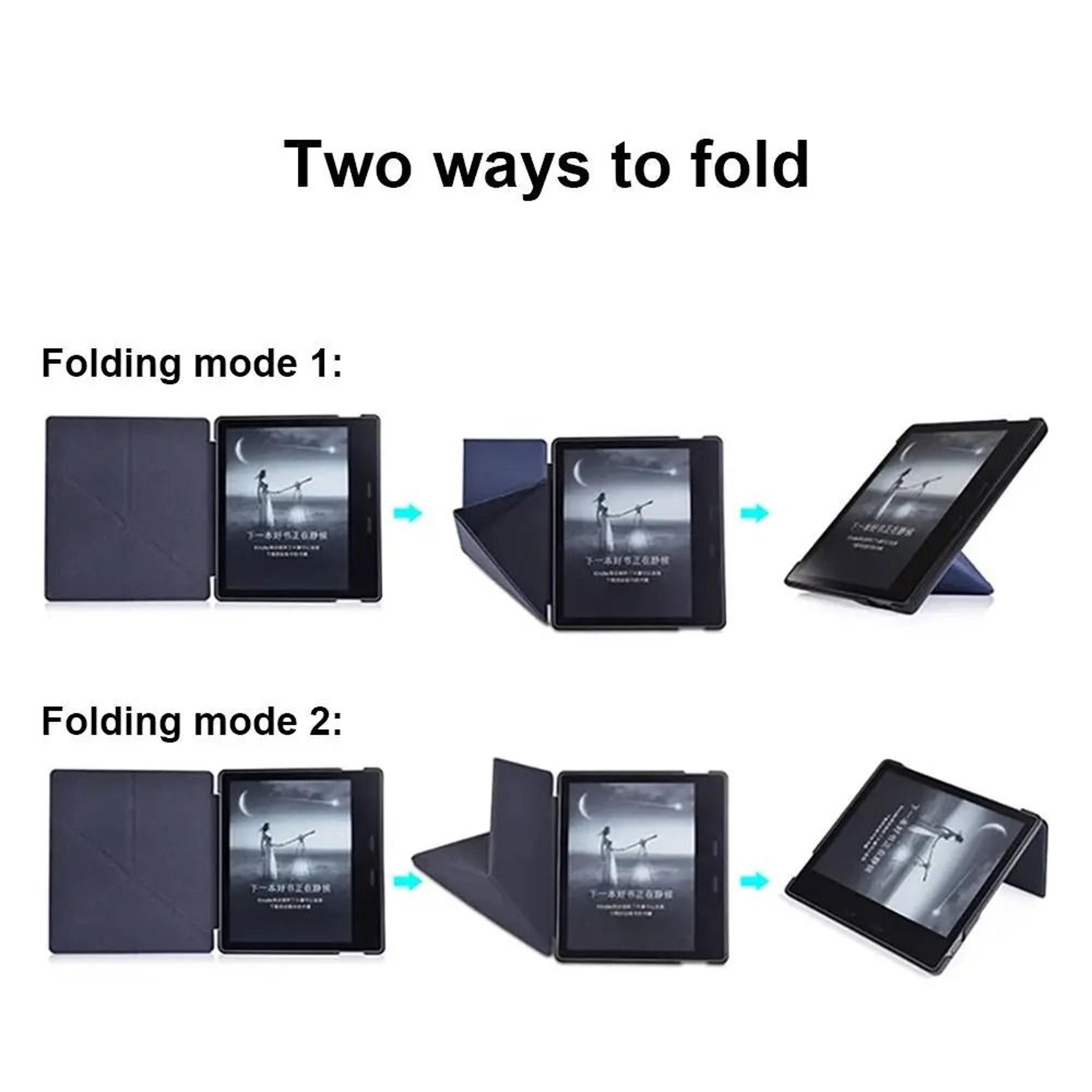 PU Leather Folio Stand Case For Kindle Oasis 2 And 3 13
