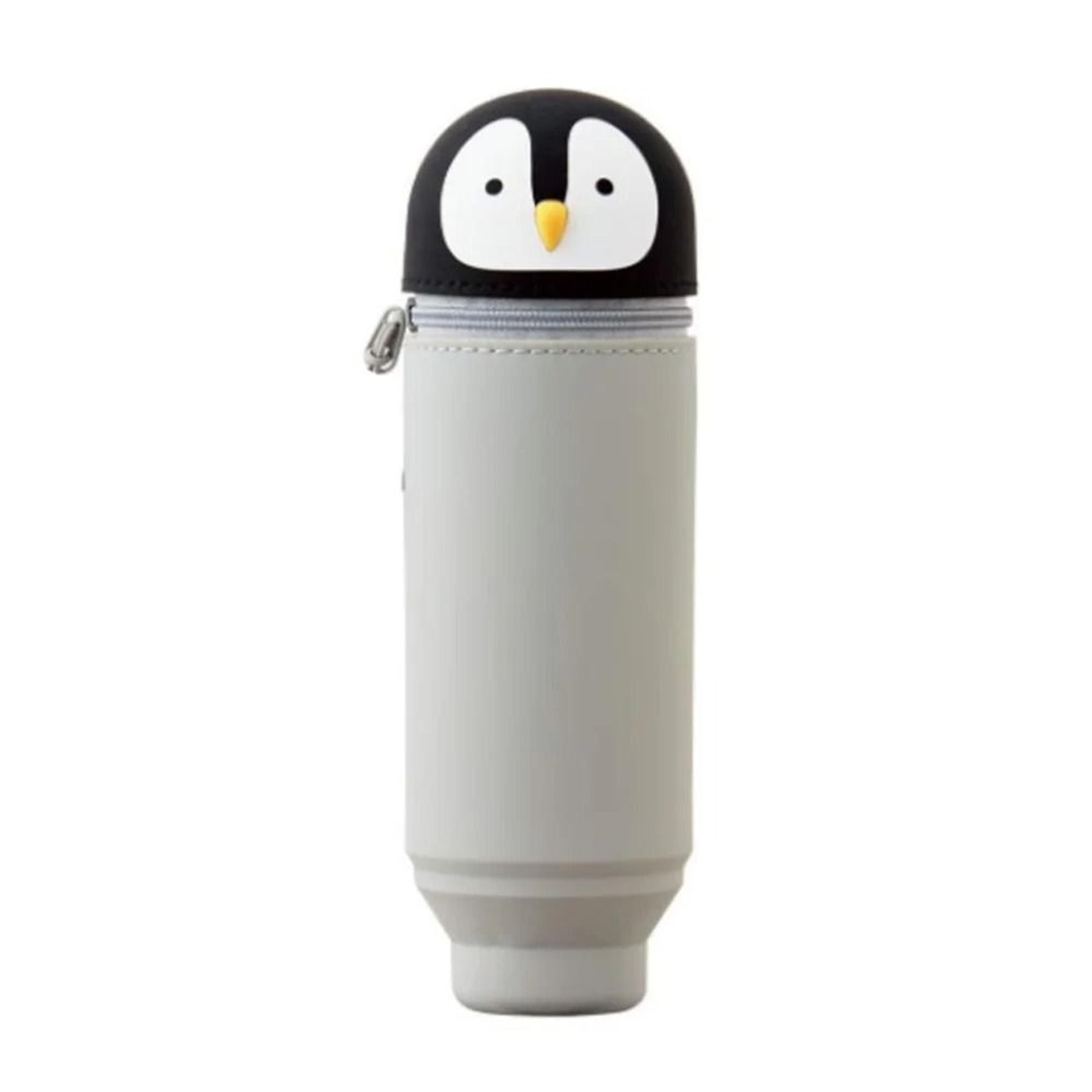 Cute Foldable Animal Silicone Pencil Case And Pen Organizer 9