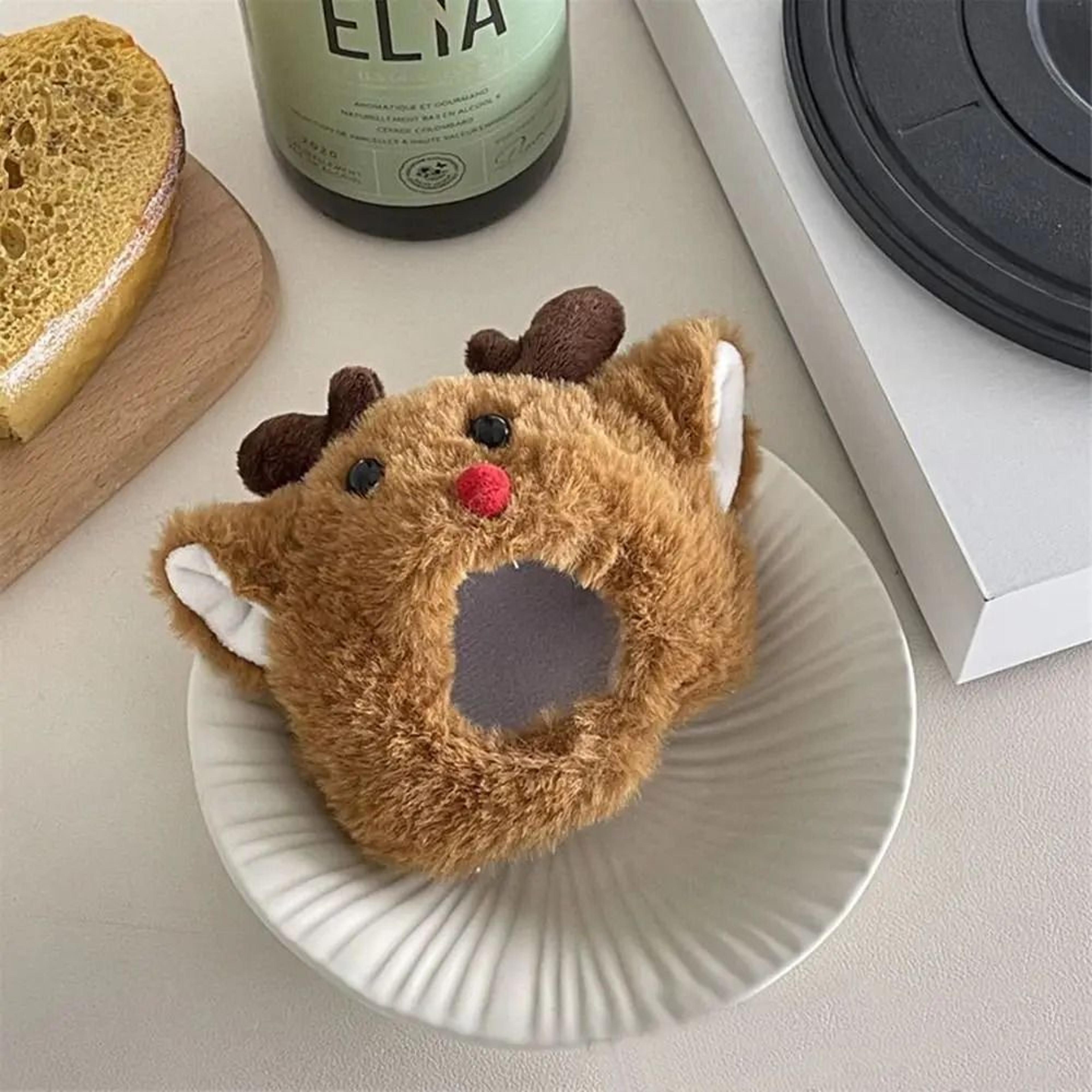 Cute Animal Doll Head Cover And Detachable Hat Accessory 7