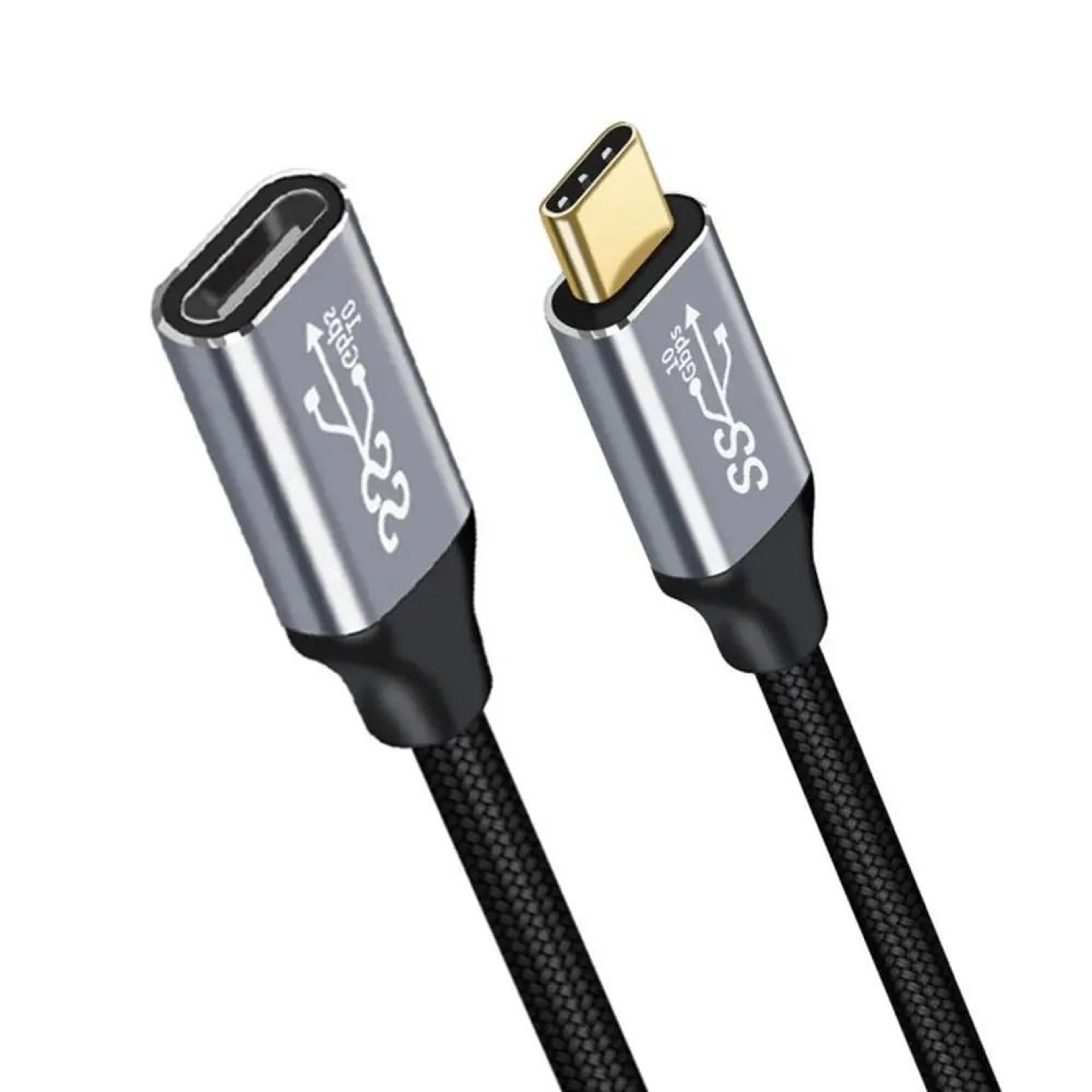 100W USB C Extension Cable With 10Gbps Data And 4K Video 1