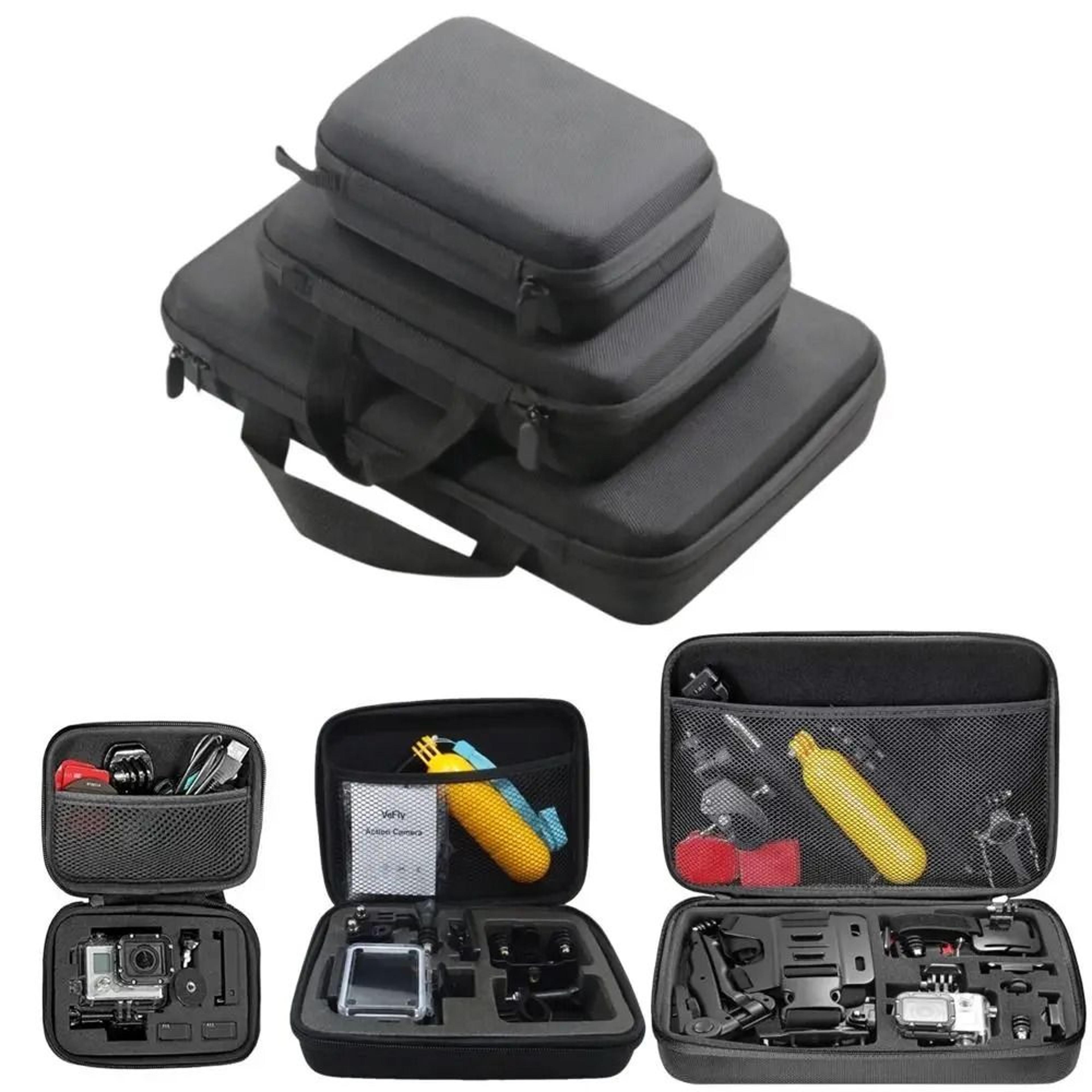 Shockproof EVA Action Camera Carrying Case And Accessory Organizer 0