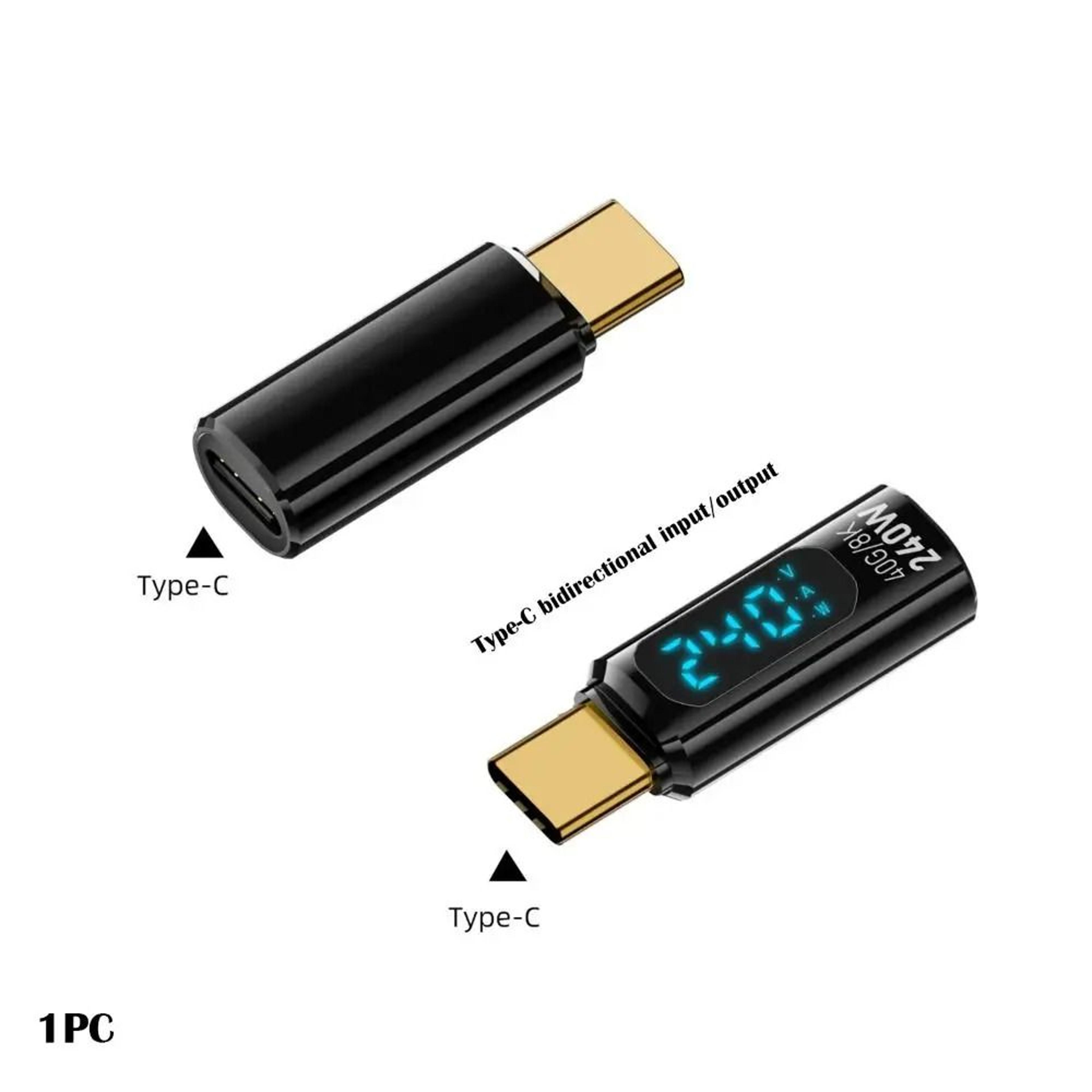 240W USB C Power Meter Adapter With 40Gbps Data Transfer 2