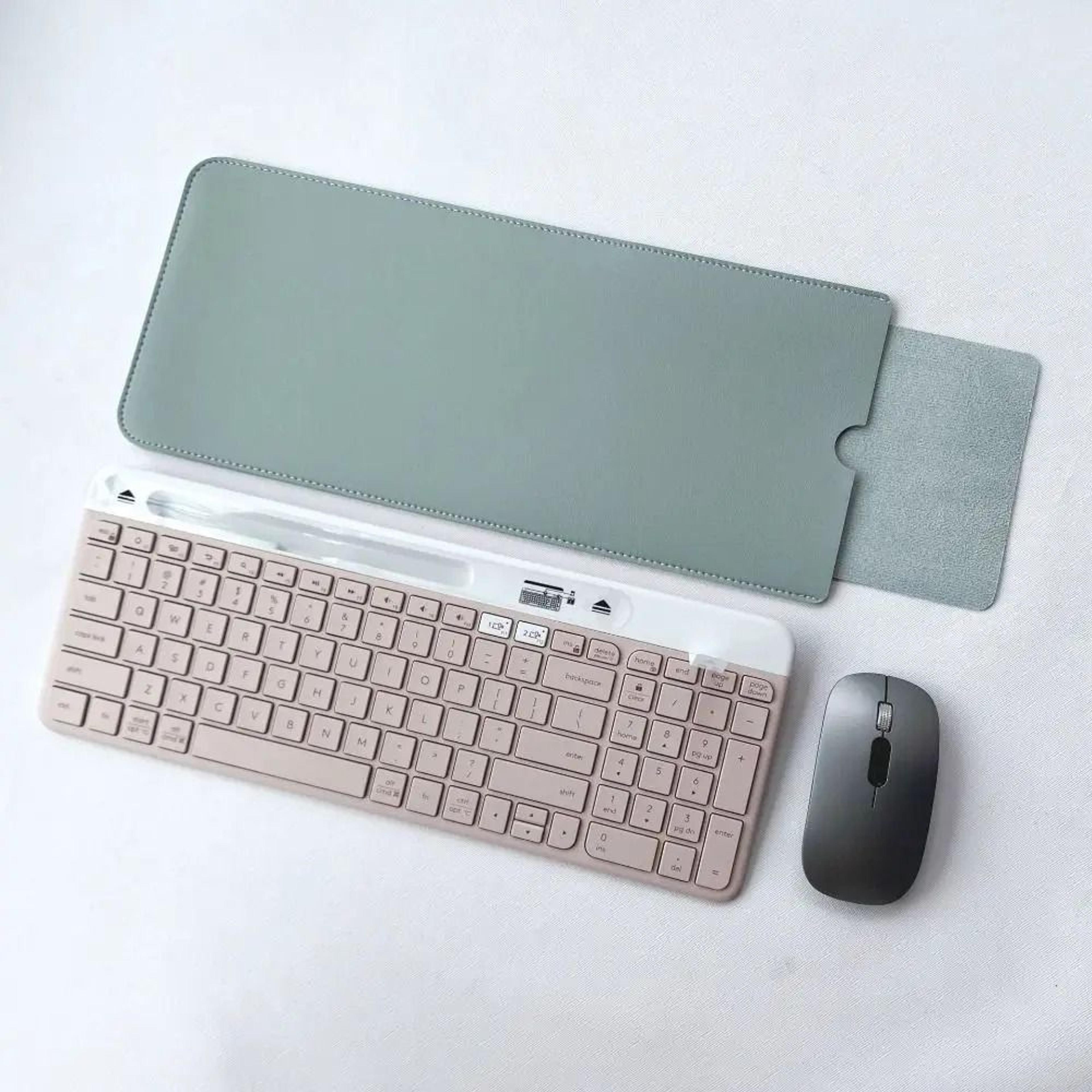 PU Leather Protective Keyboard Sleeve For Logitech K580 3