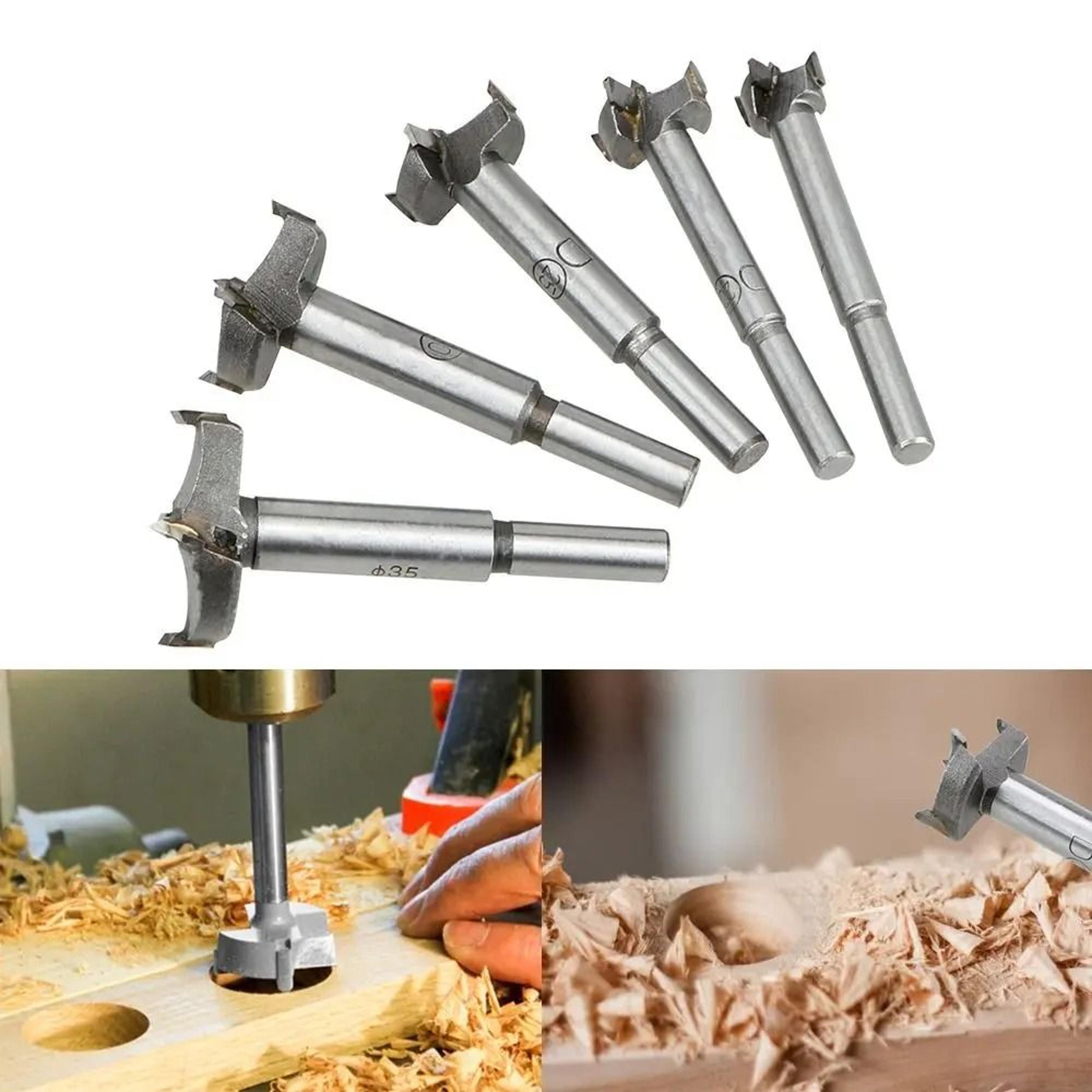 Carbide Tipped Forstner Drill Bit For Precision Wood Boring 0