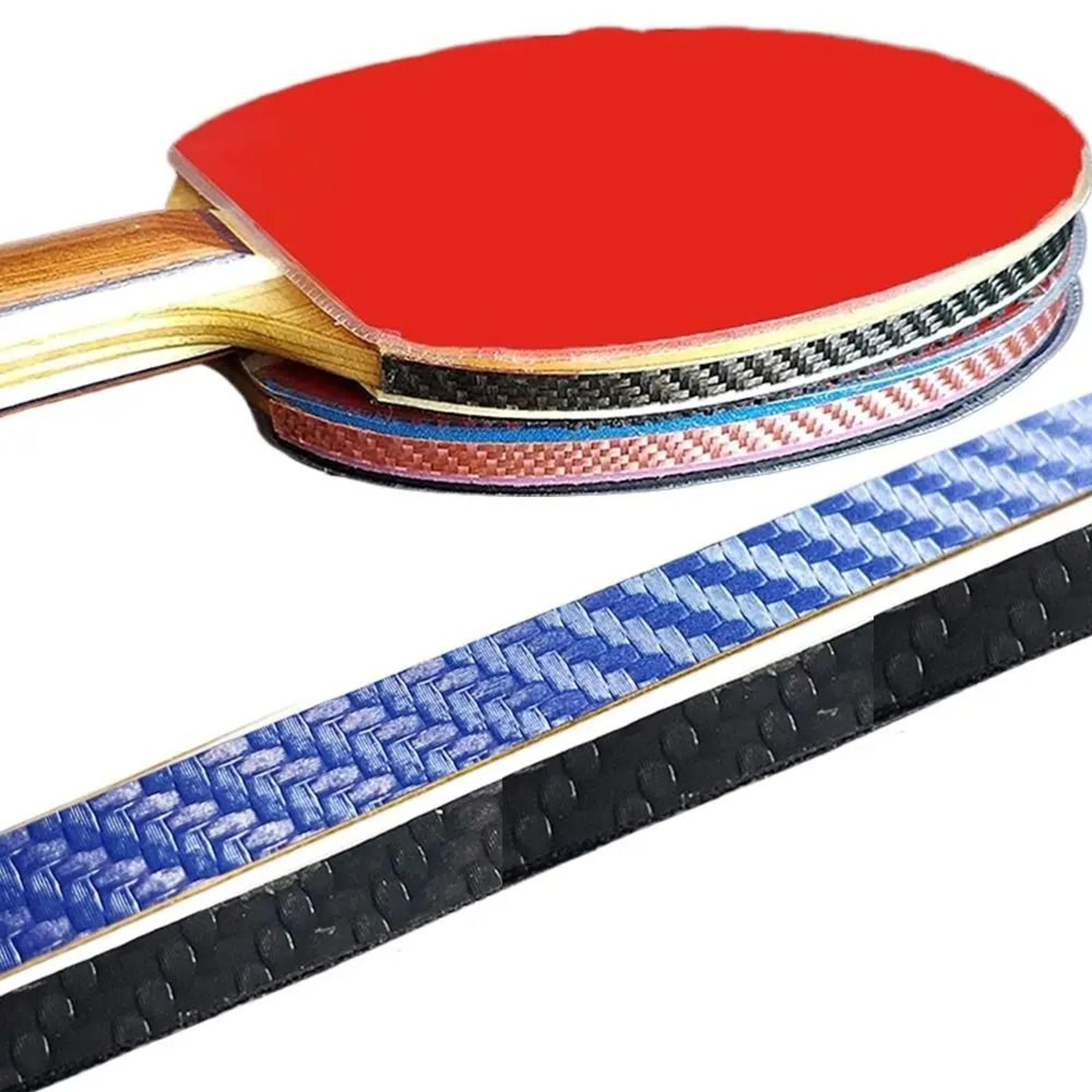 Carbon Fiber Style Table Tennis Racket Edge Protection Tape 10