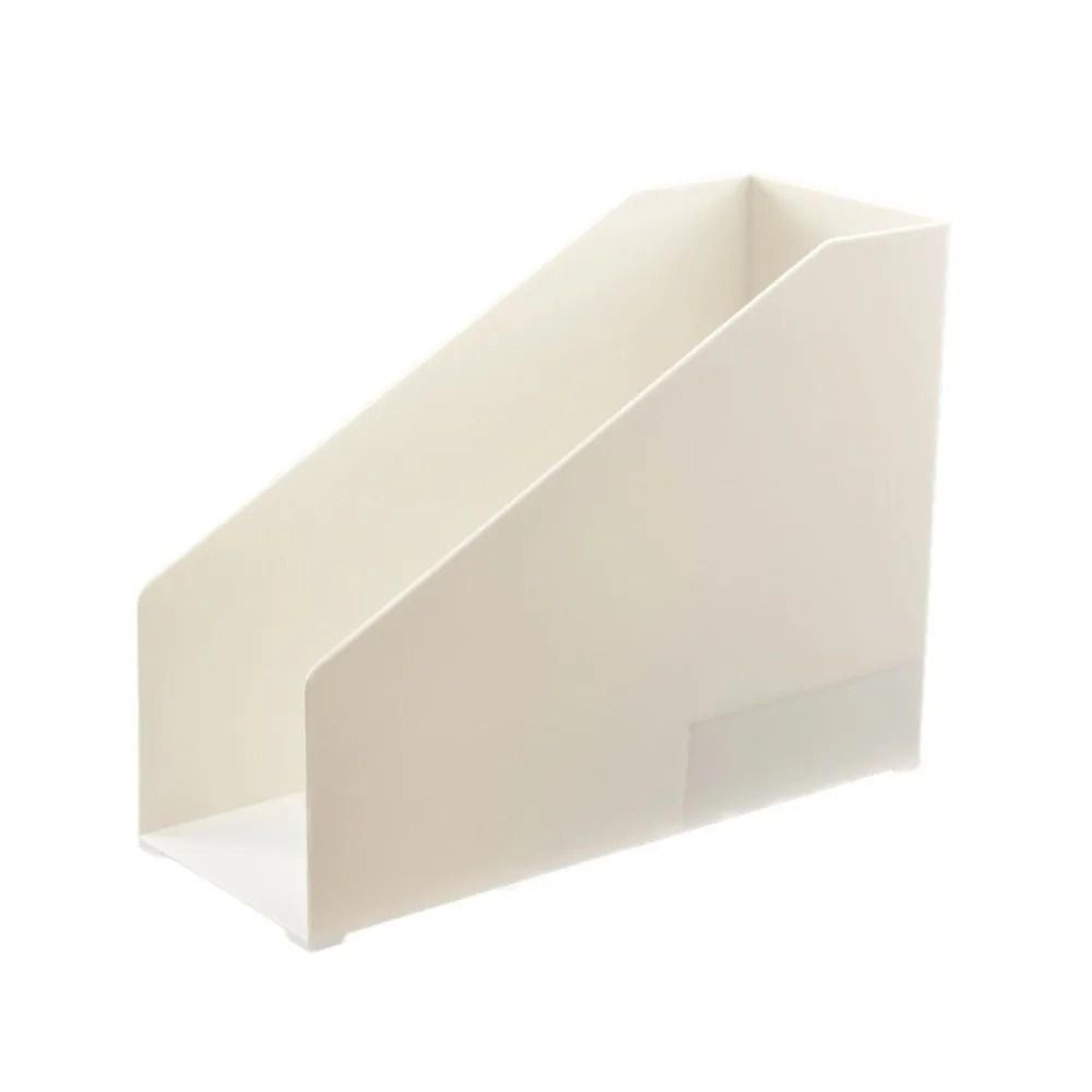 Double Layer Plastic Desktop Book Organizer Stand 2